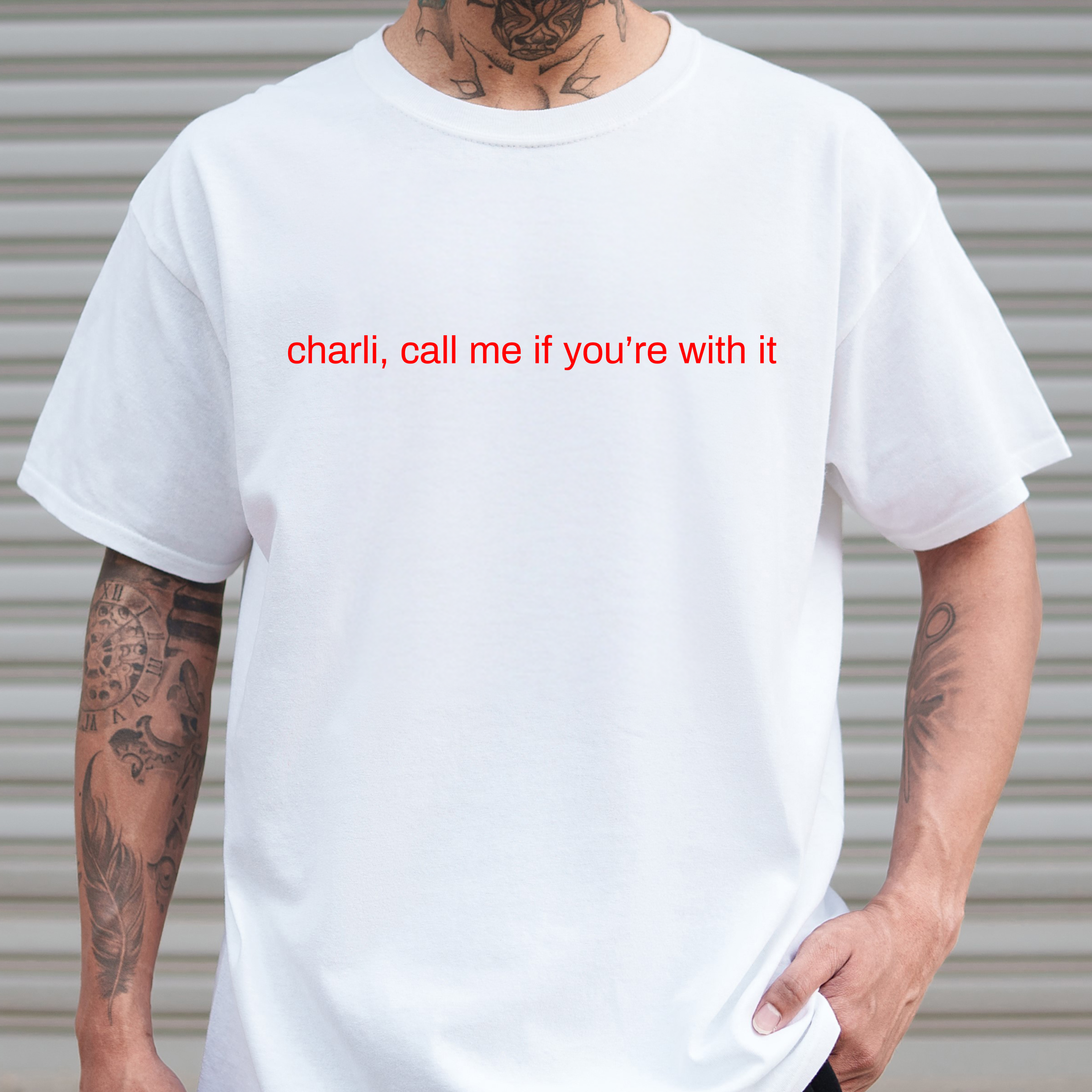 CHARLI, CALL ME IF YOU'RE WITH IT