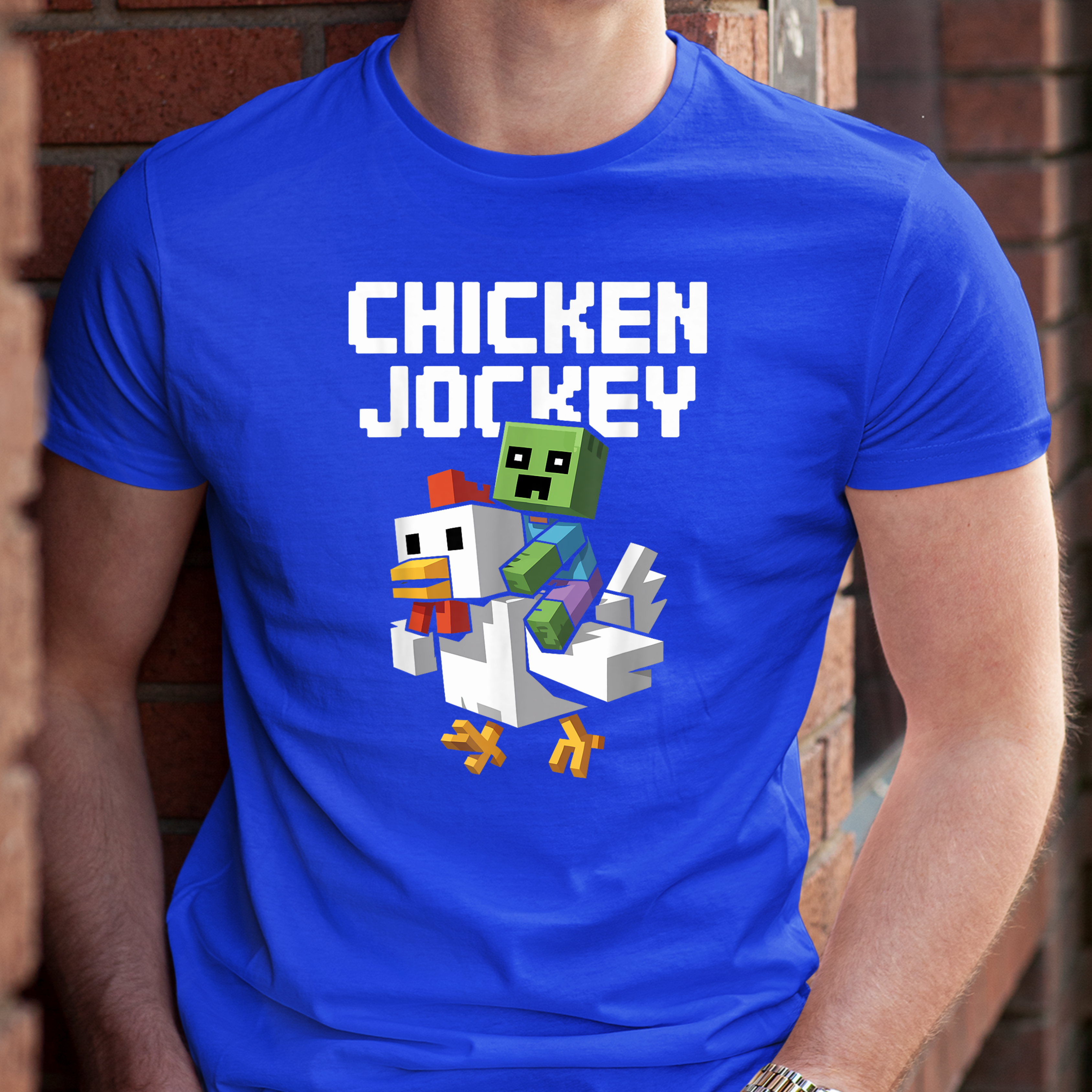 CHICKEN JOCKEY PIXEL