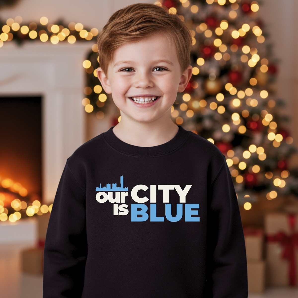 OUR CITY IS BLUE