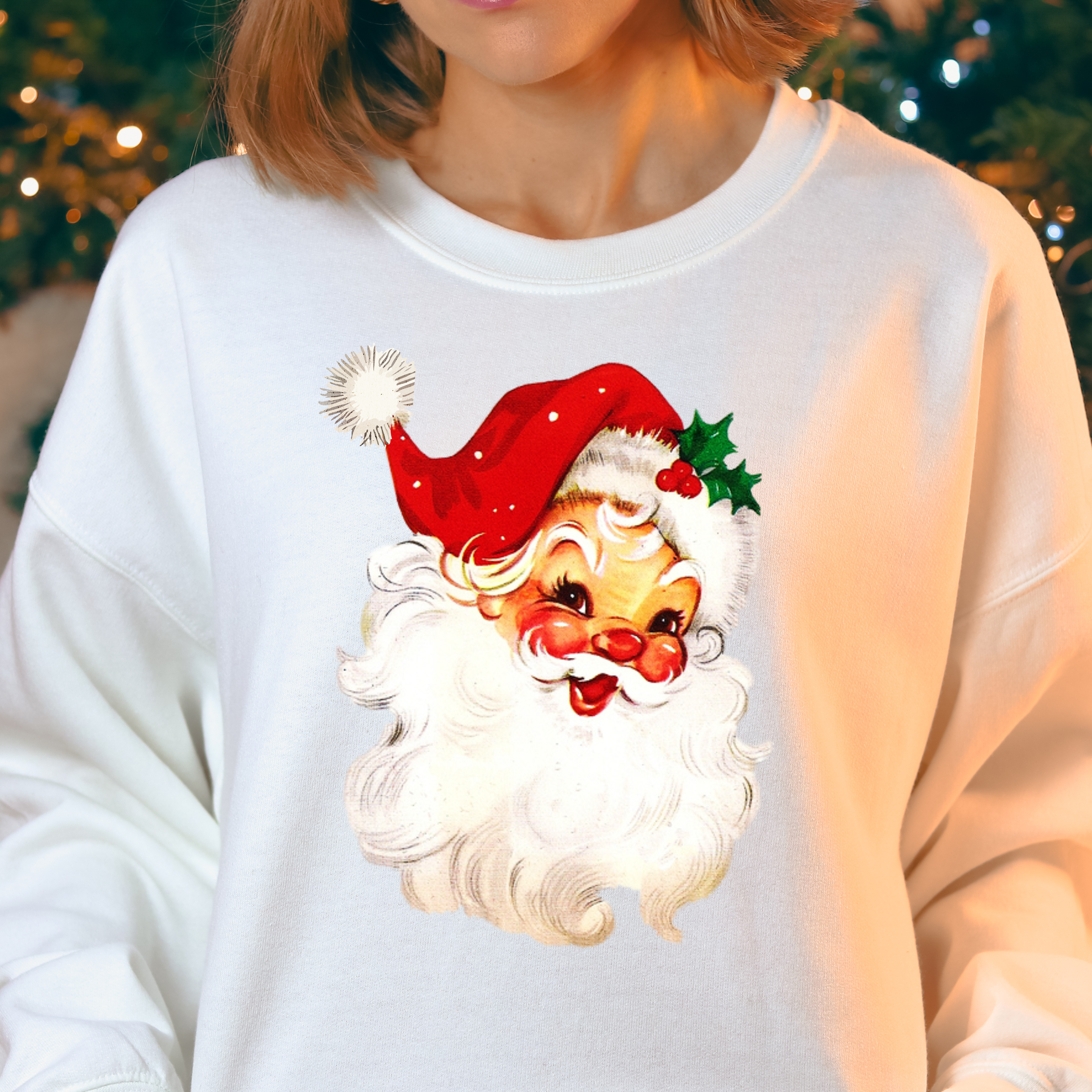CUTE RETRO SANTA