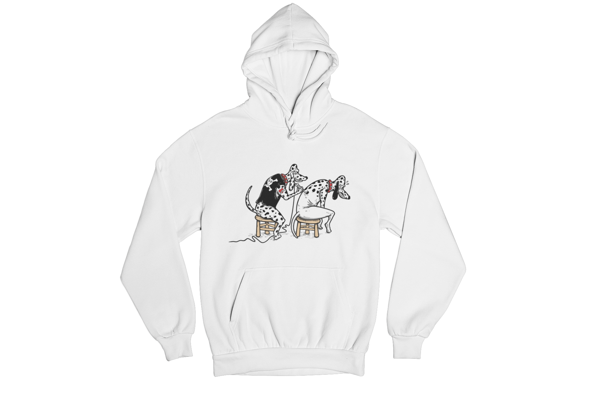 Dalmatian Tattoo Hoodie