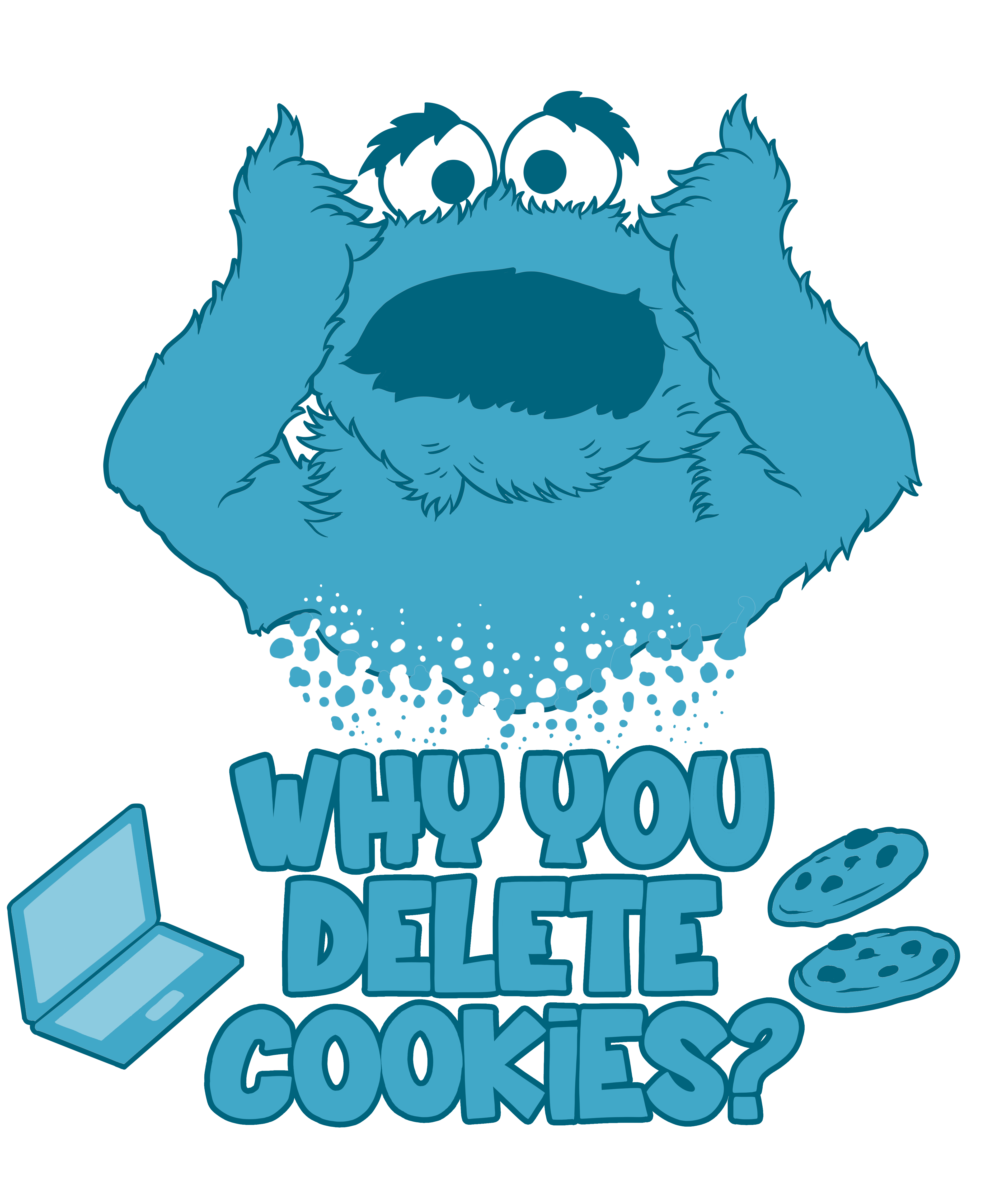 DELETE COOKIES T Shirt