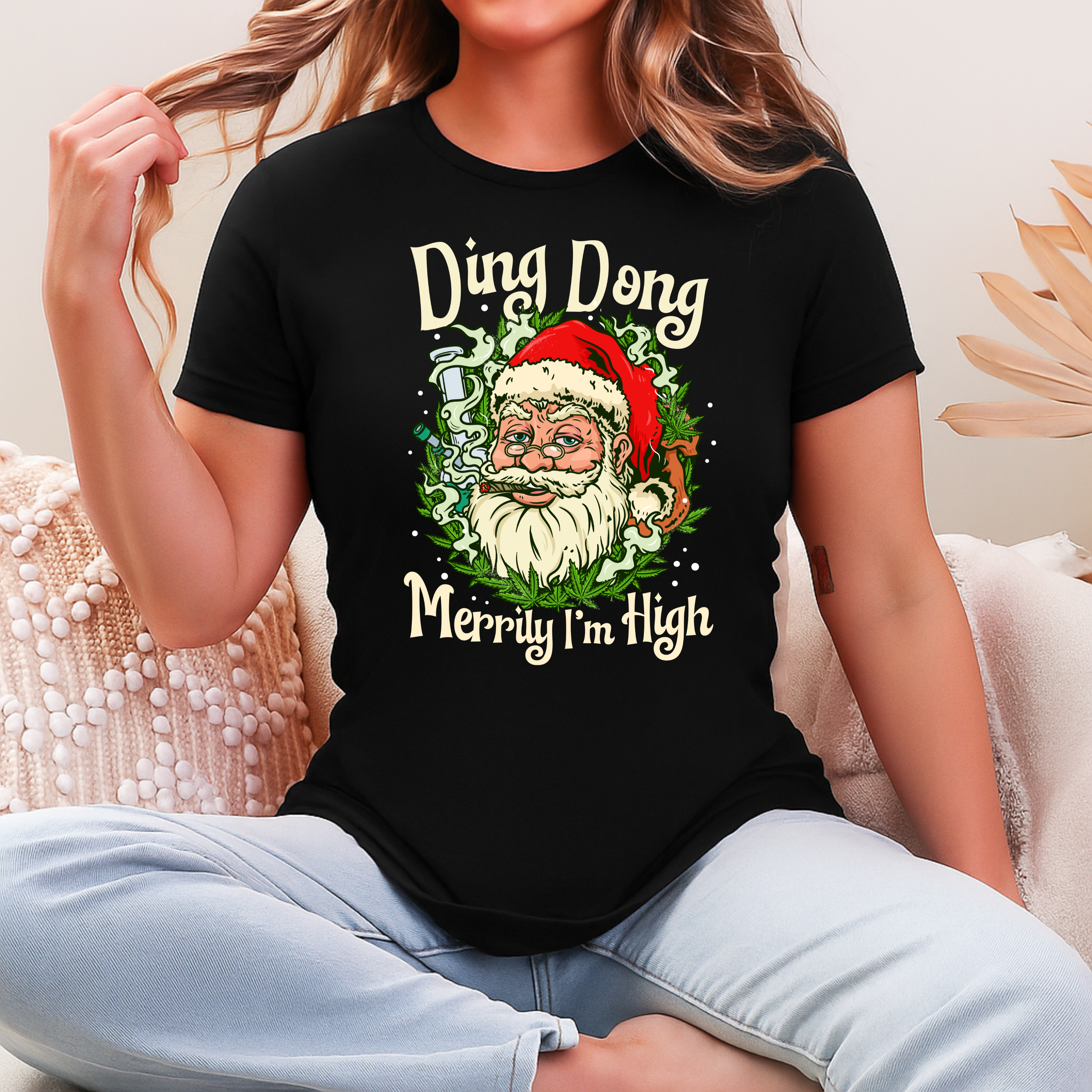 DING DONG MERRILY I'M HIGH