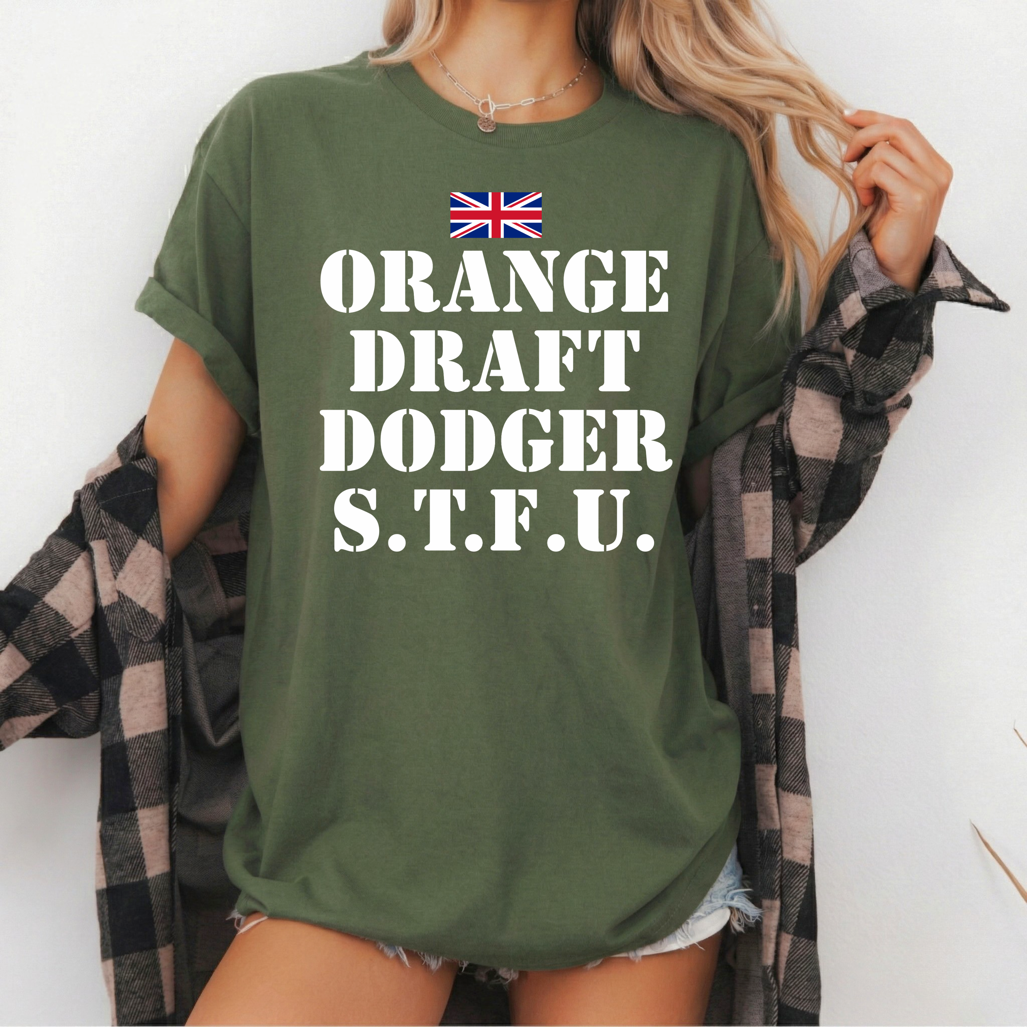 ORANGE DRAFT DODGER STFU