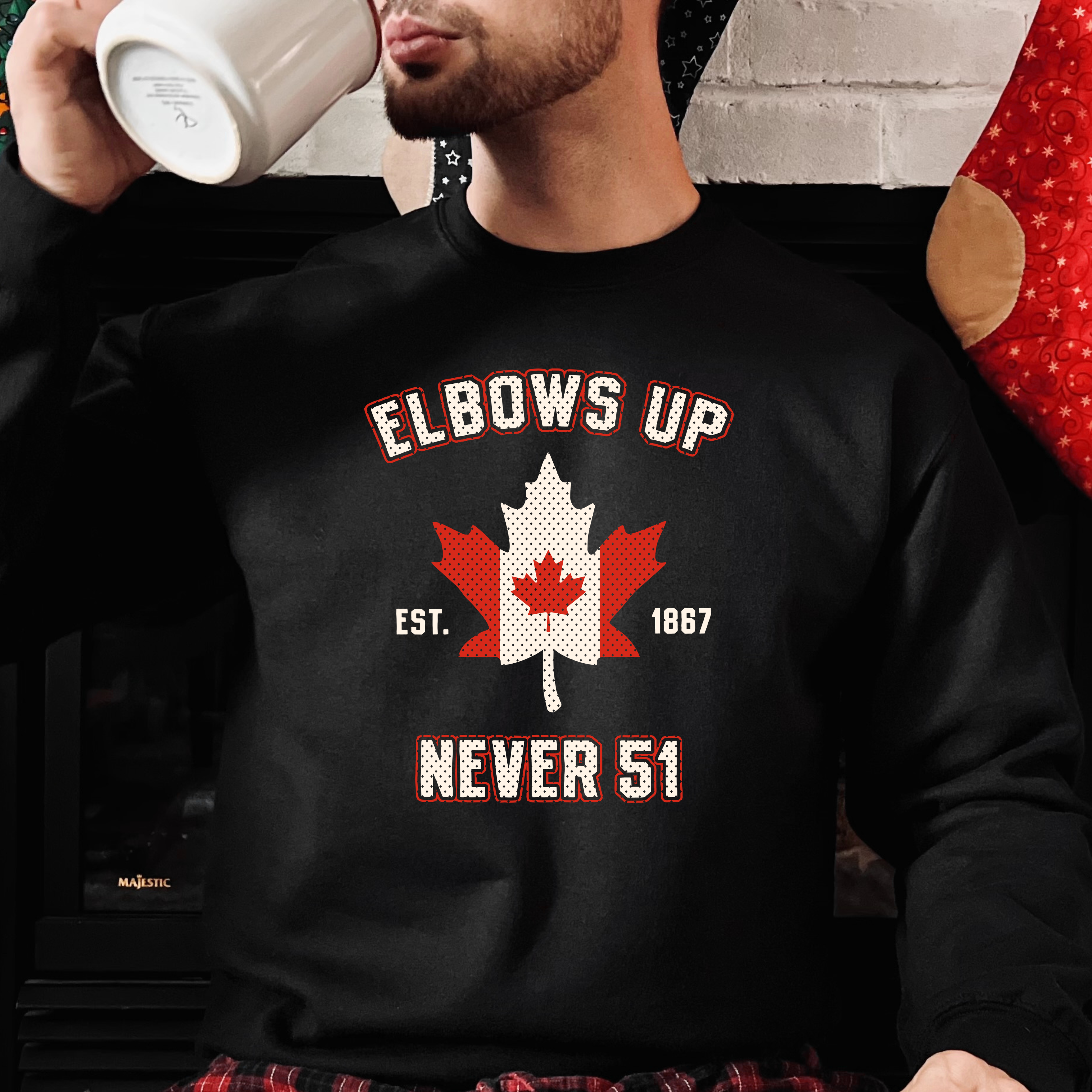 ELBOWS UP - NEVER 51