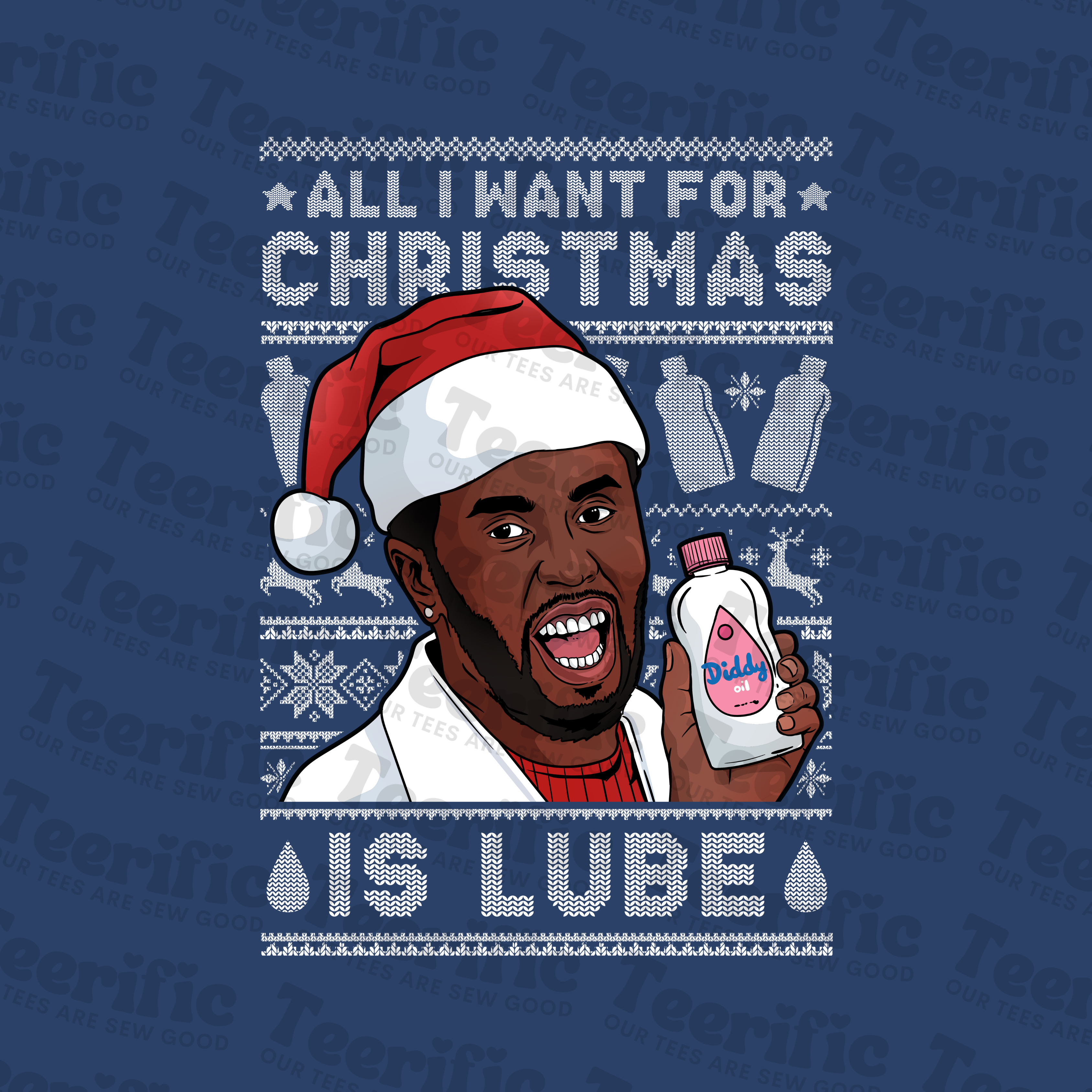 ALL I WANT FOR CHRISTMAS IS LUBE - JUMPER