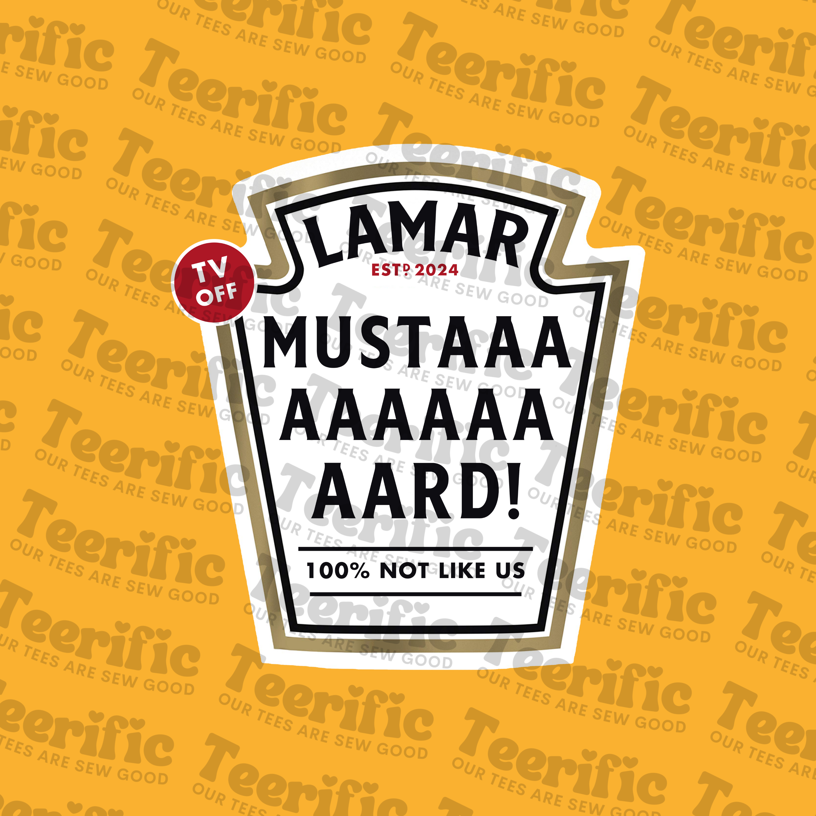 LAMAR MUSTARD LABEL