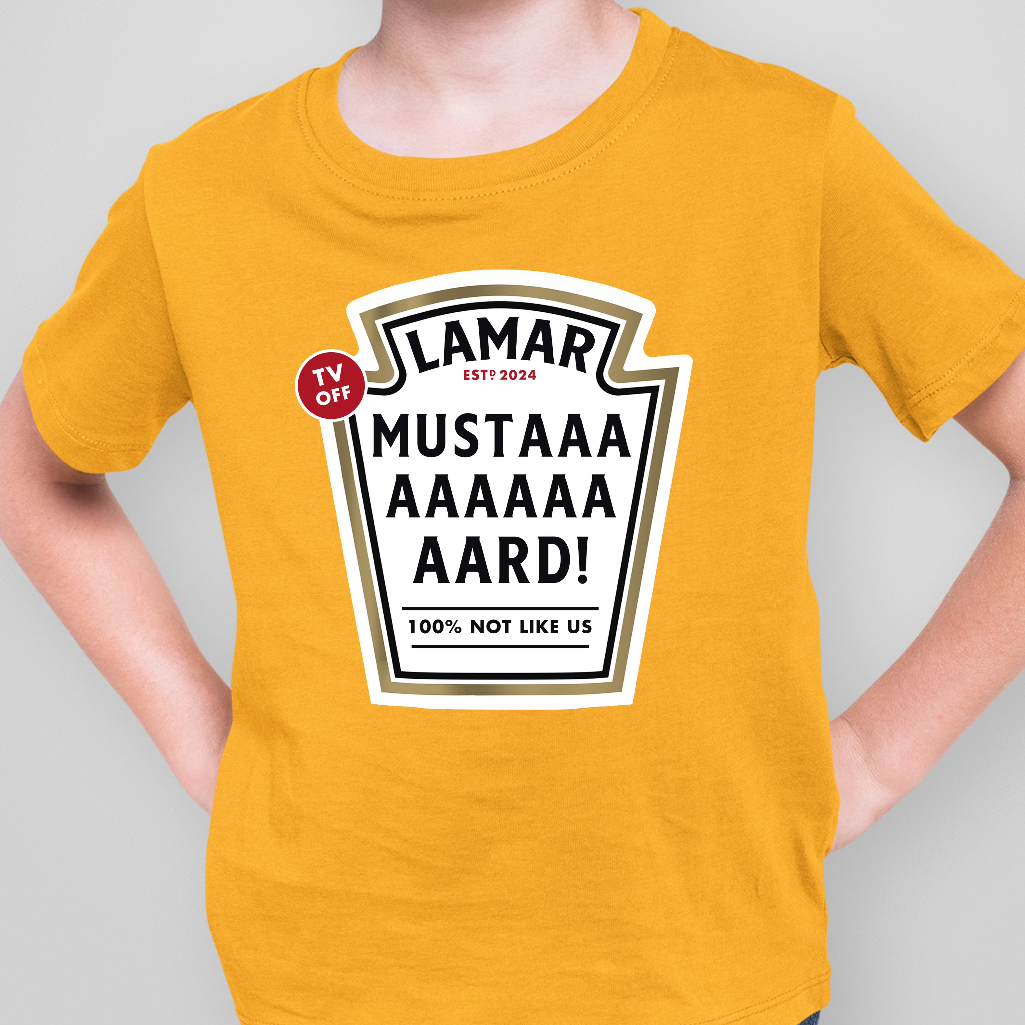 LAMAR MUSTARD LABEL