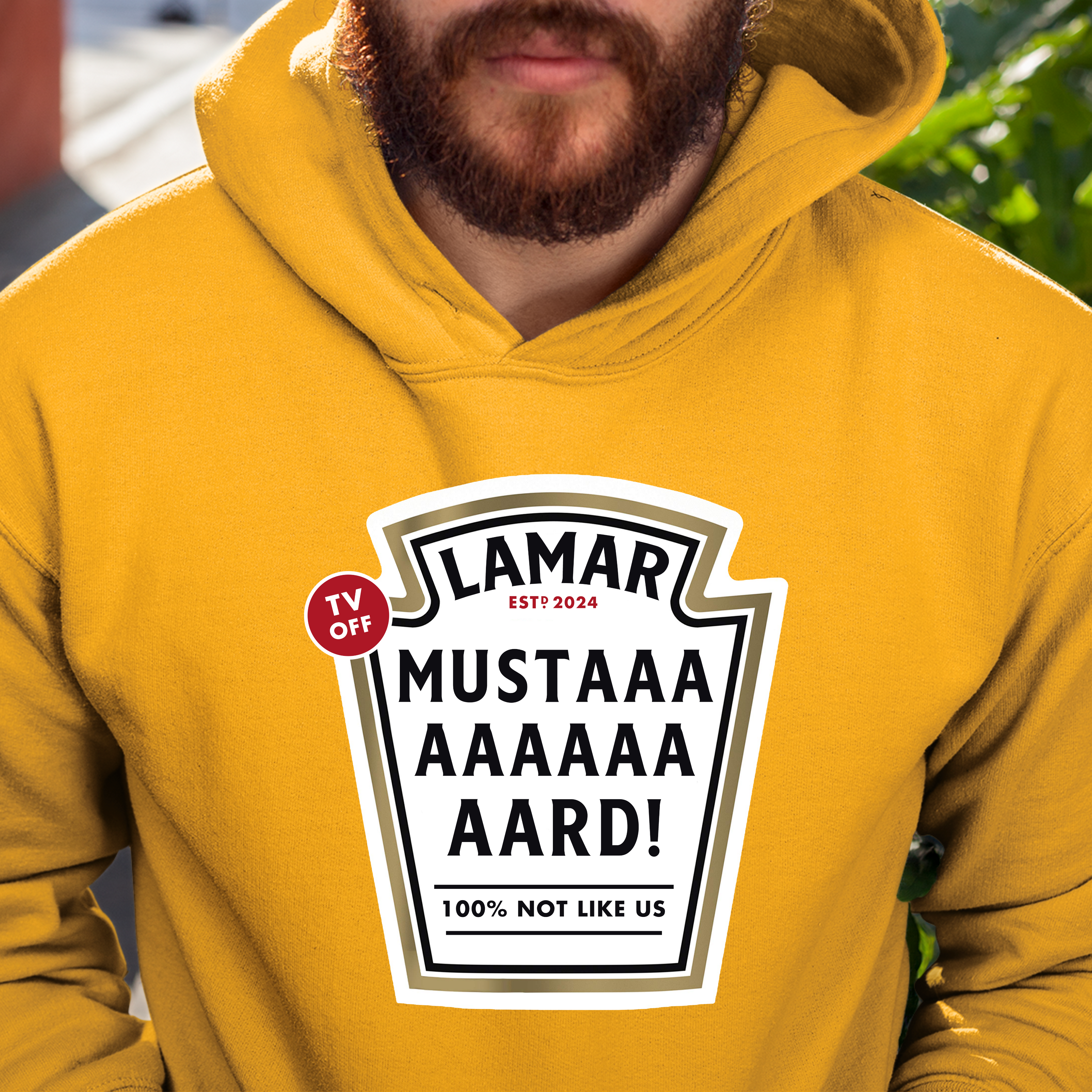 LAMAR MUSTARD LABEL