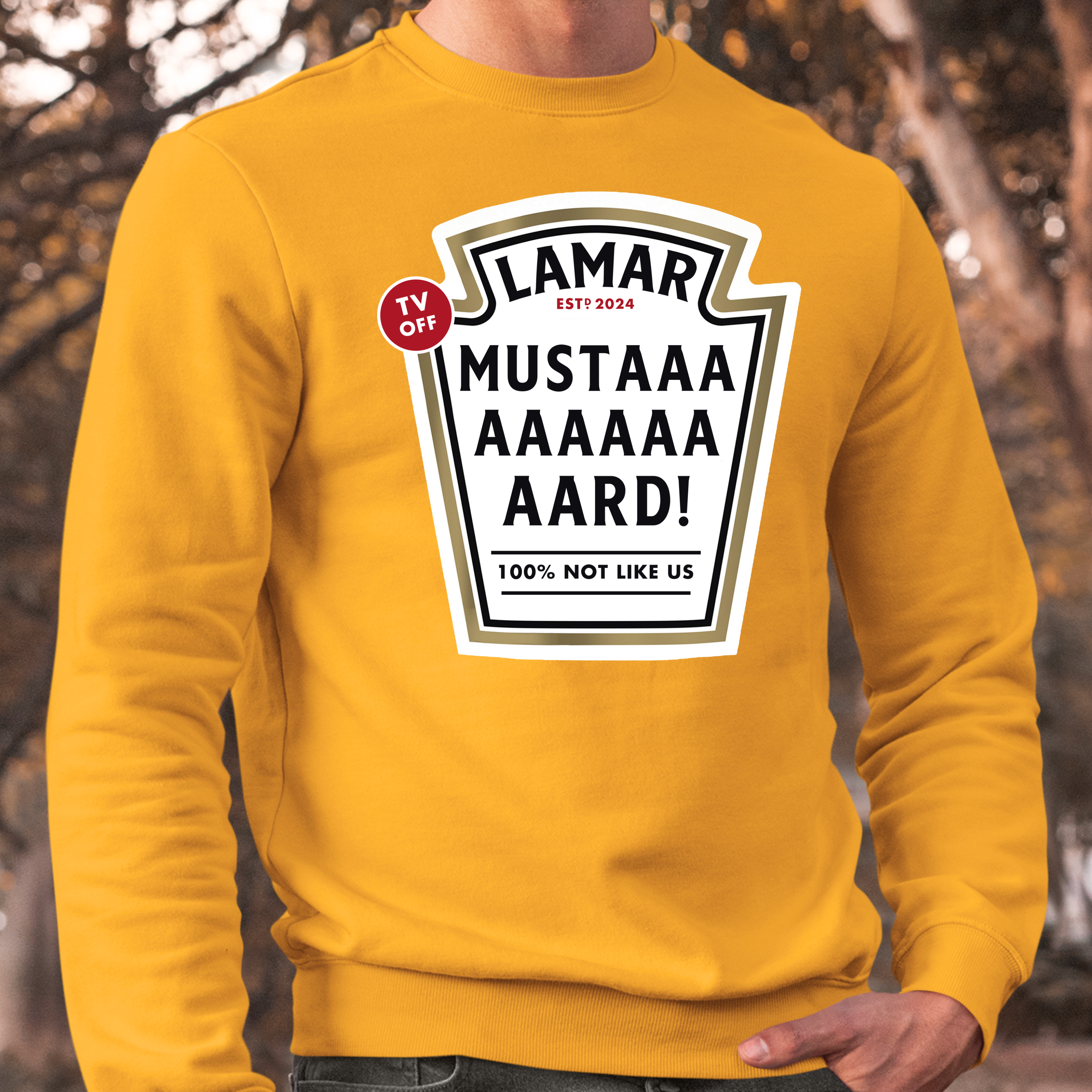 LAMAR MUSTARD LABEL