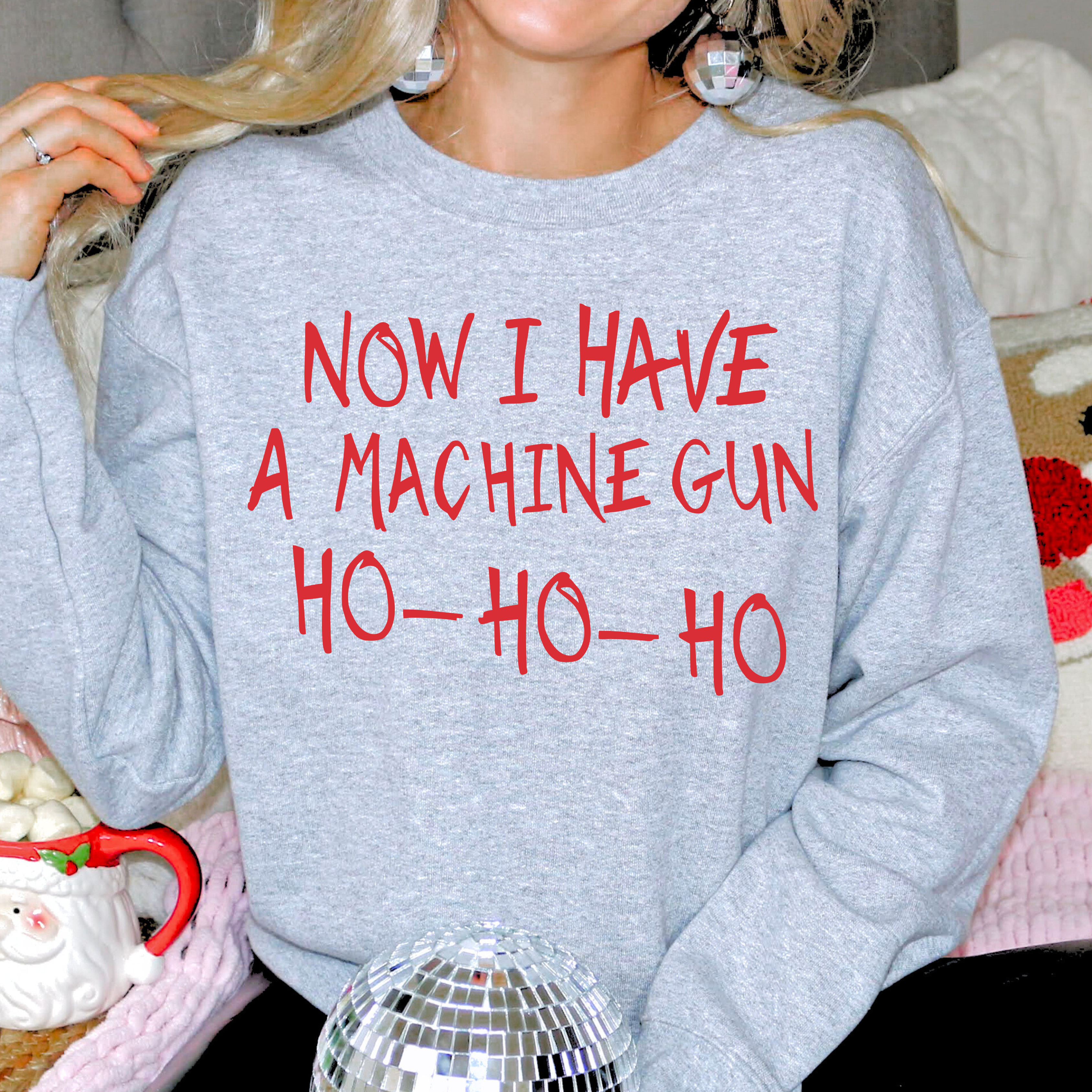 NOW I HAVE A MACHINE GUN HO HO HO