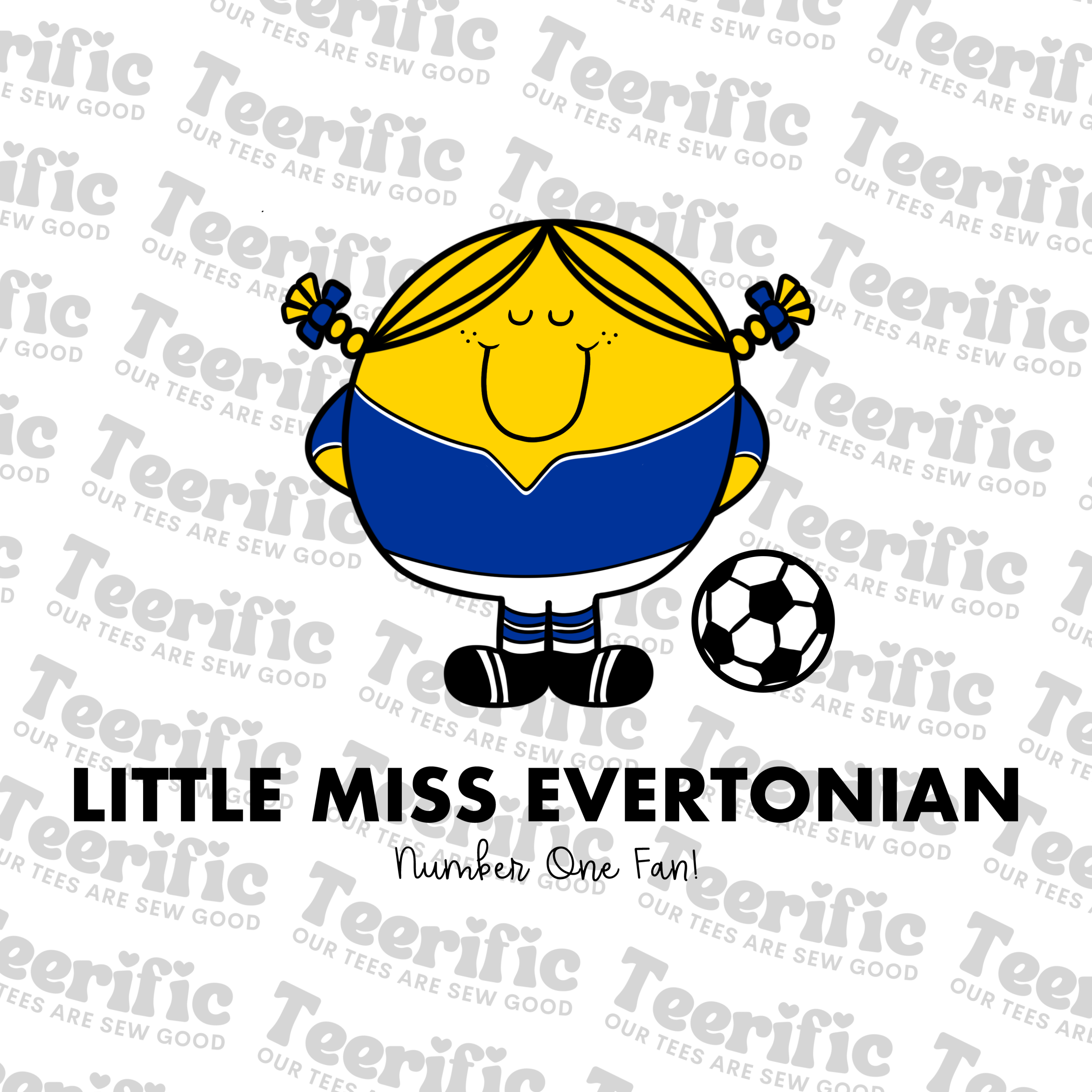 MR EVERTONIAN & LITTLE MISS EVERTONIAN