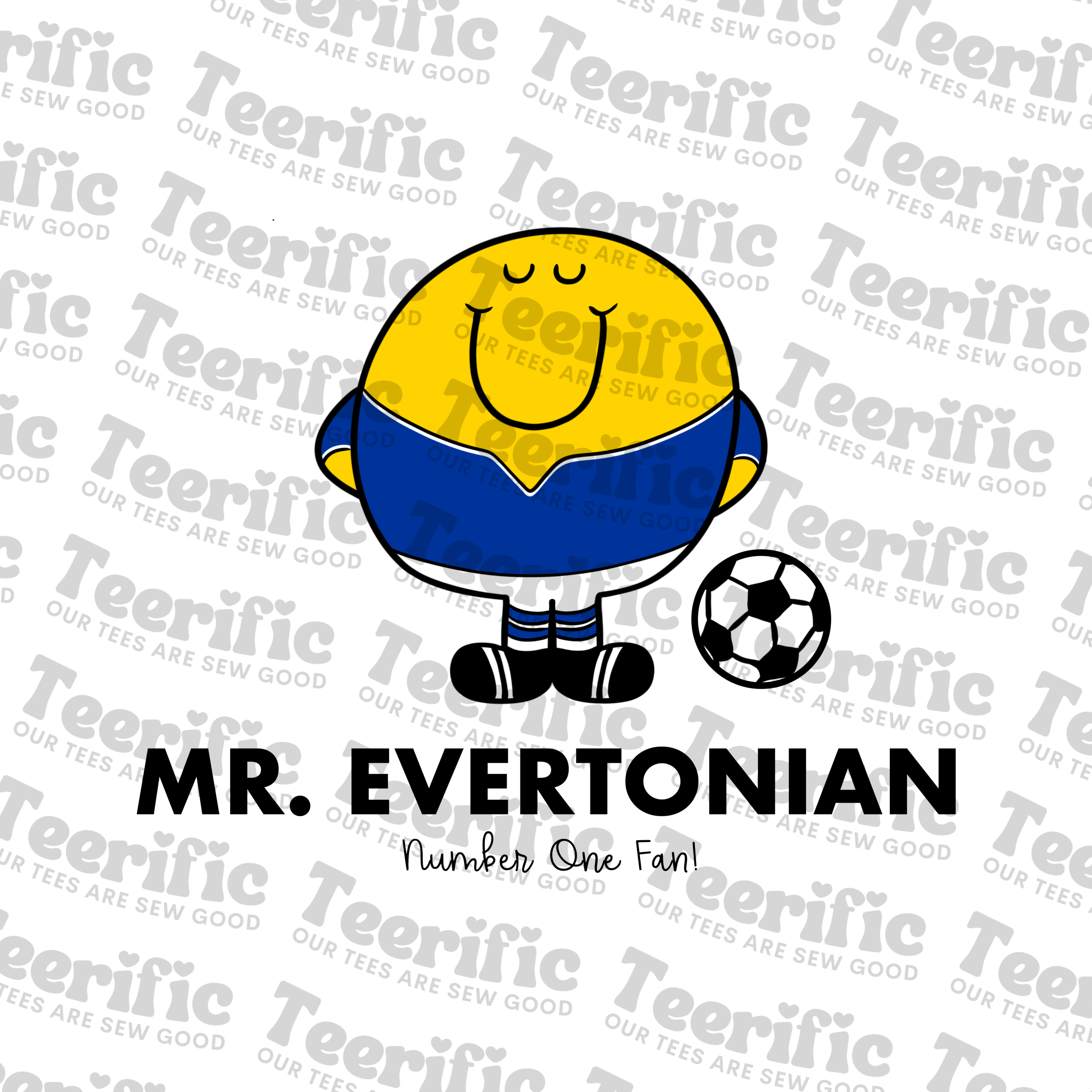 MR EVERTONIAN & LITTLE MISS EVERTONIAN