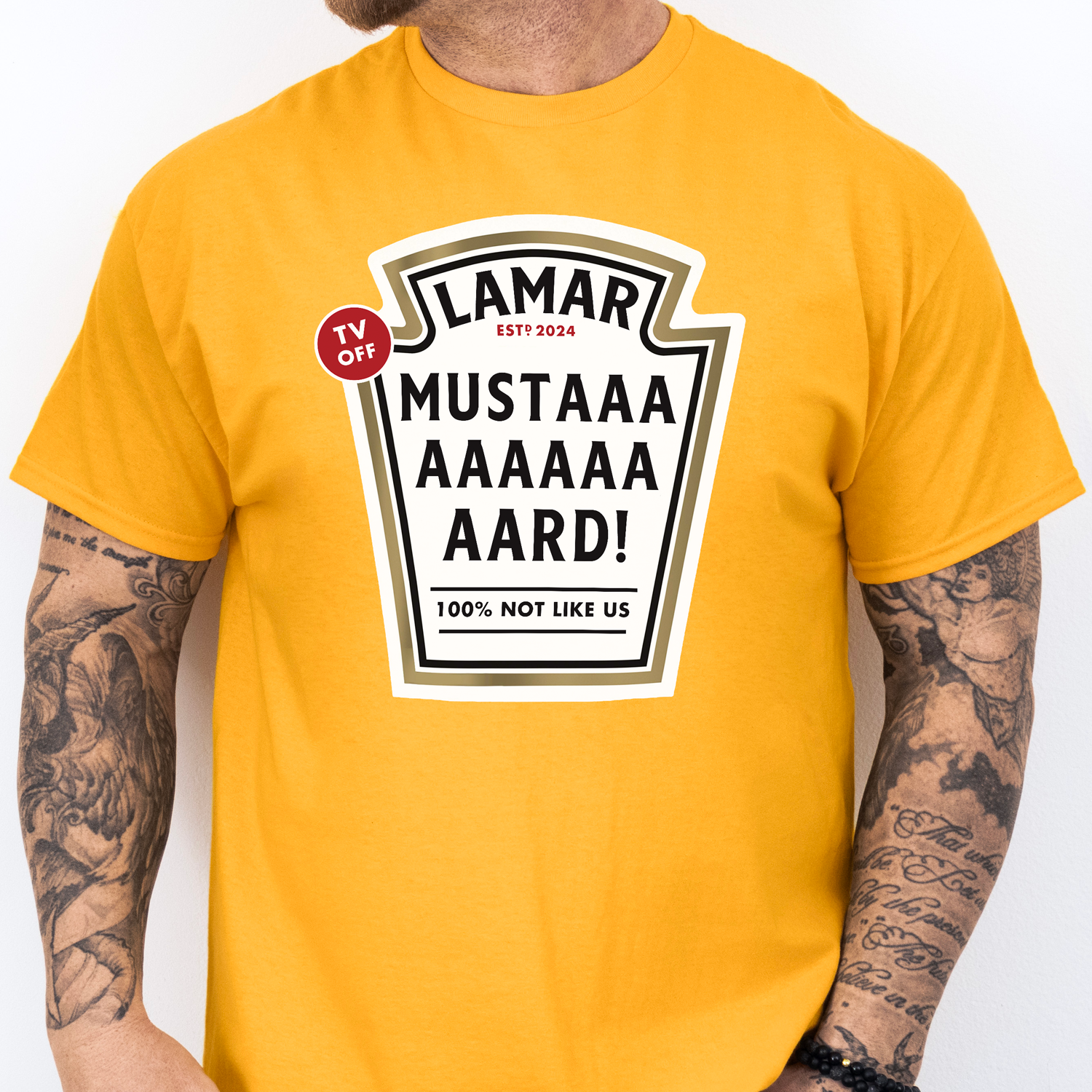 LAMAR MUSTARD LABEL