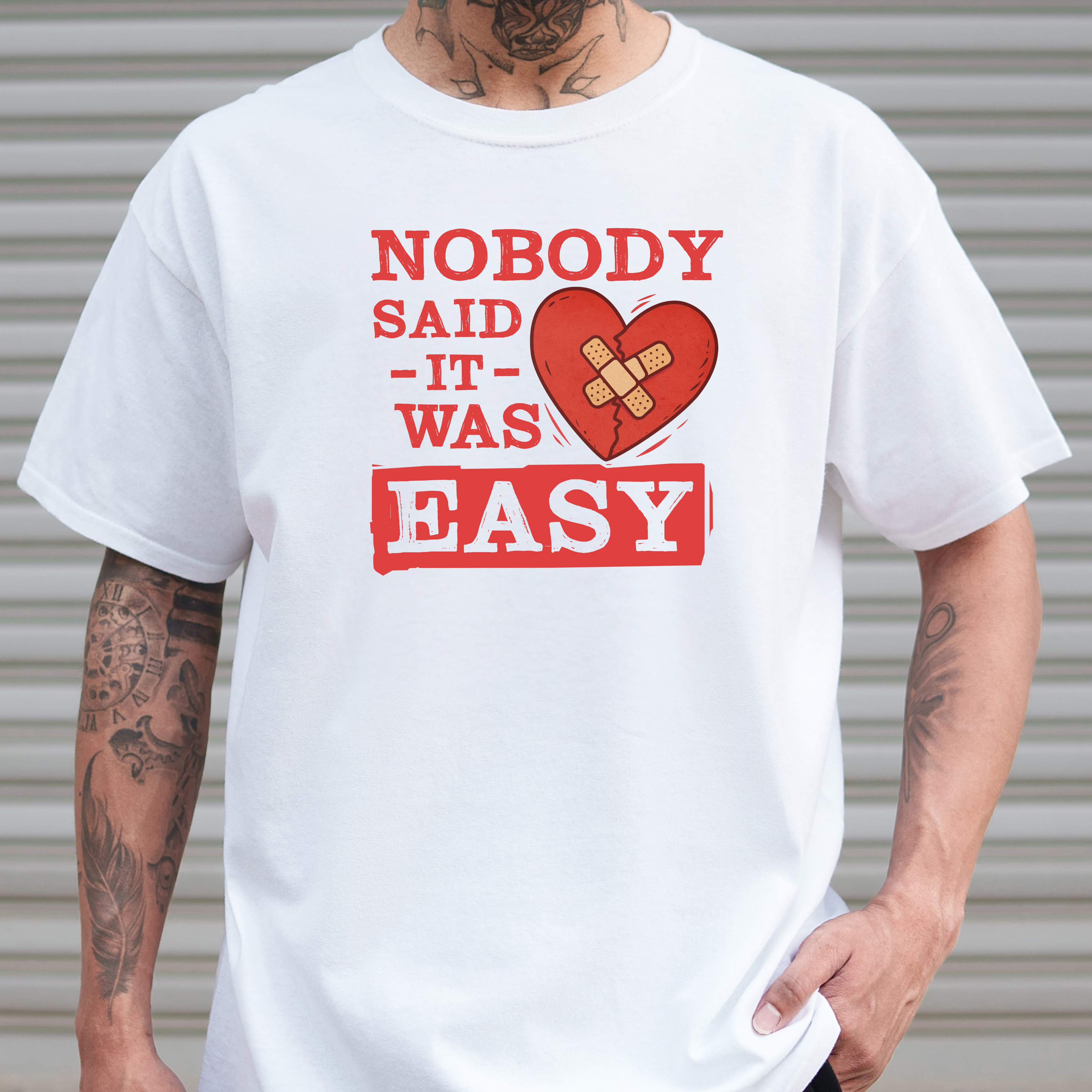 NOBODY SAID IT WAS EASY