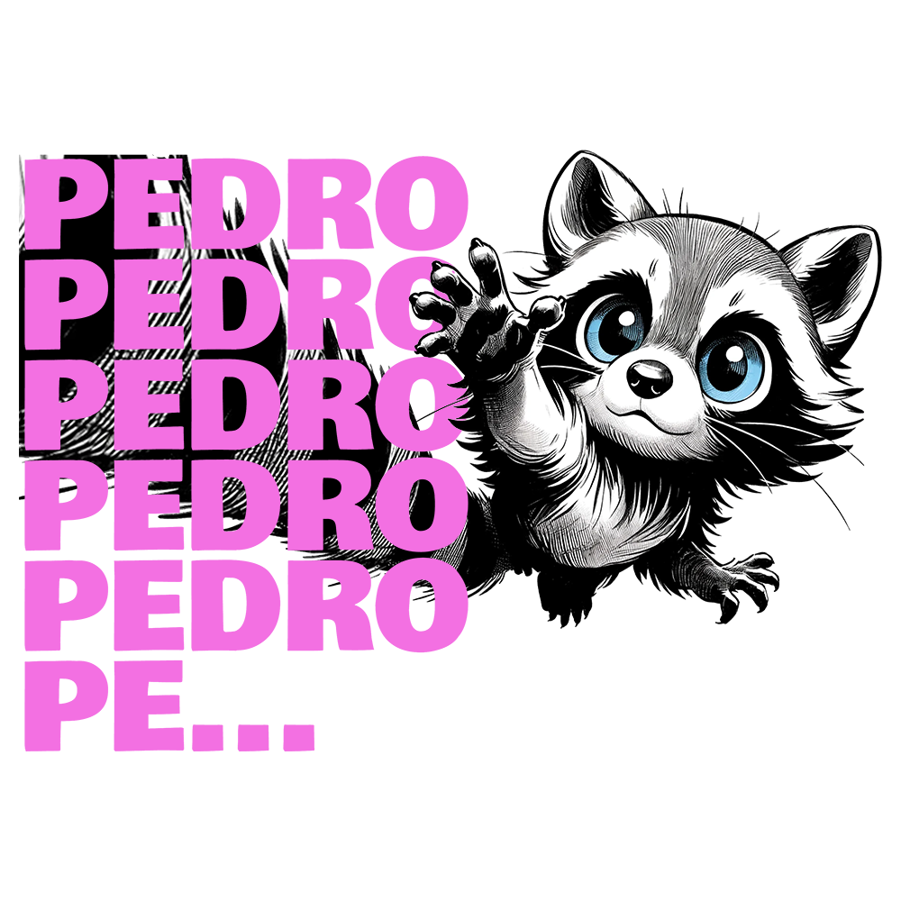 Pedro Racoon T Shirt