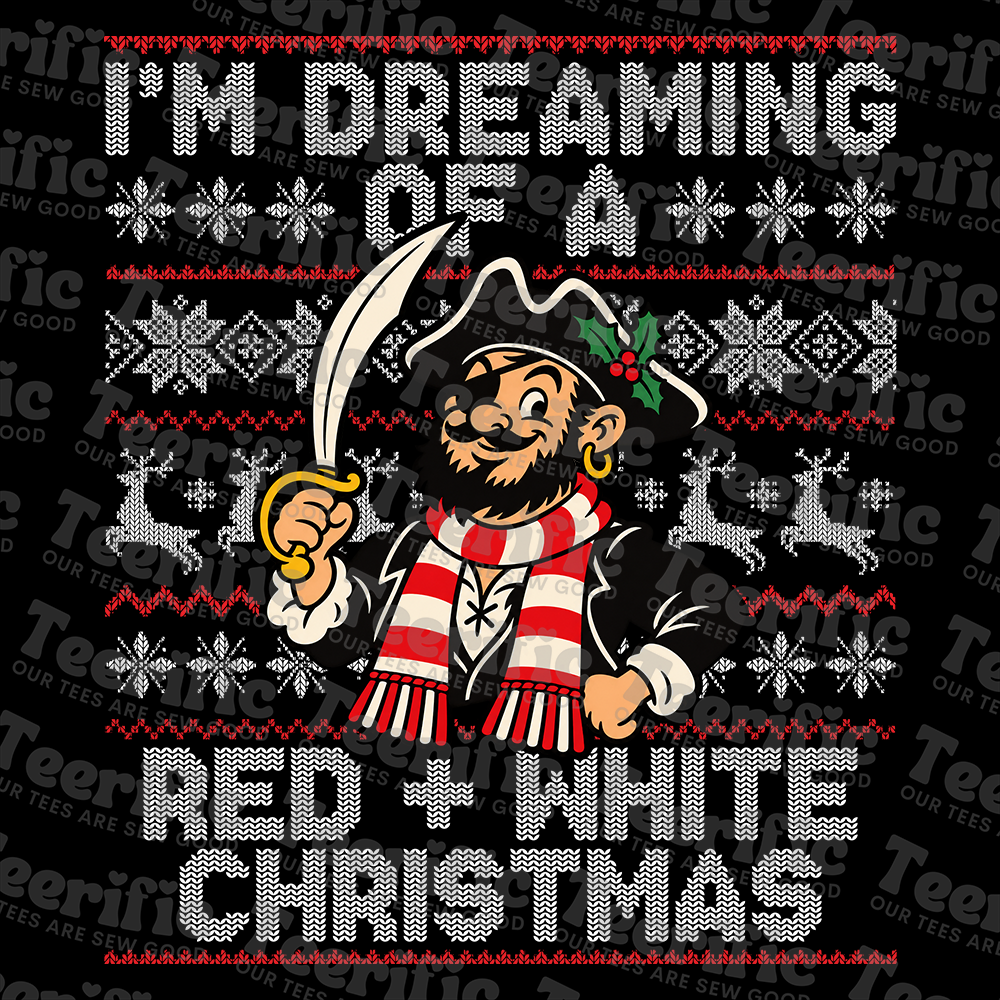 I'M DREAMING OF A RED & WHITE CHRISTMAS