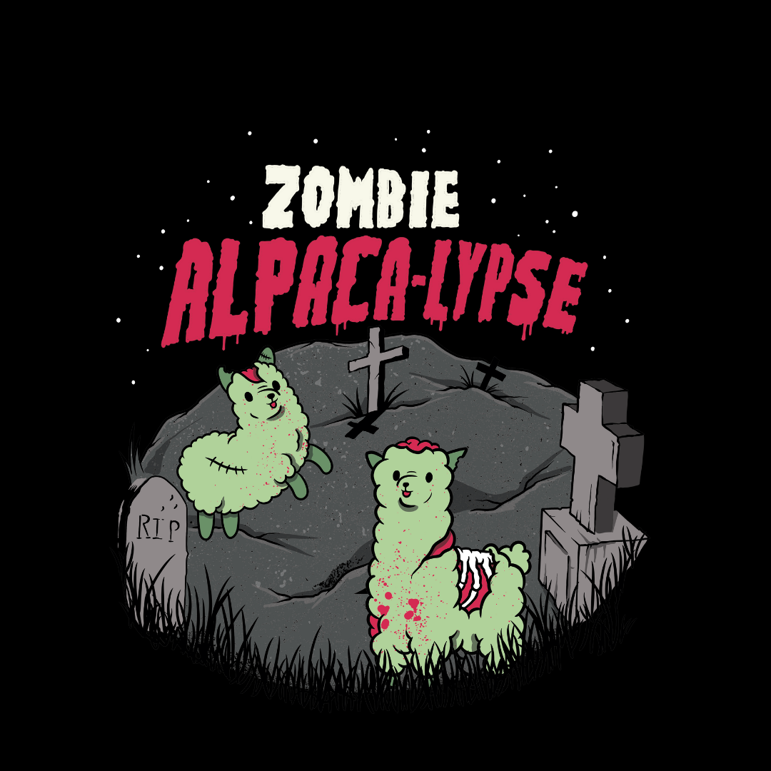 ZOMBIE ALPACA-LYPSE T Shirt