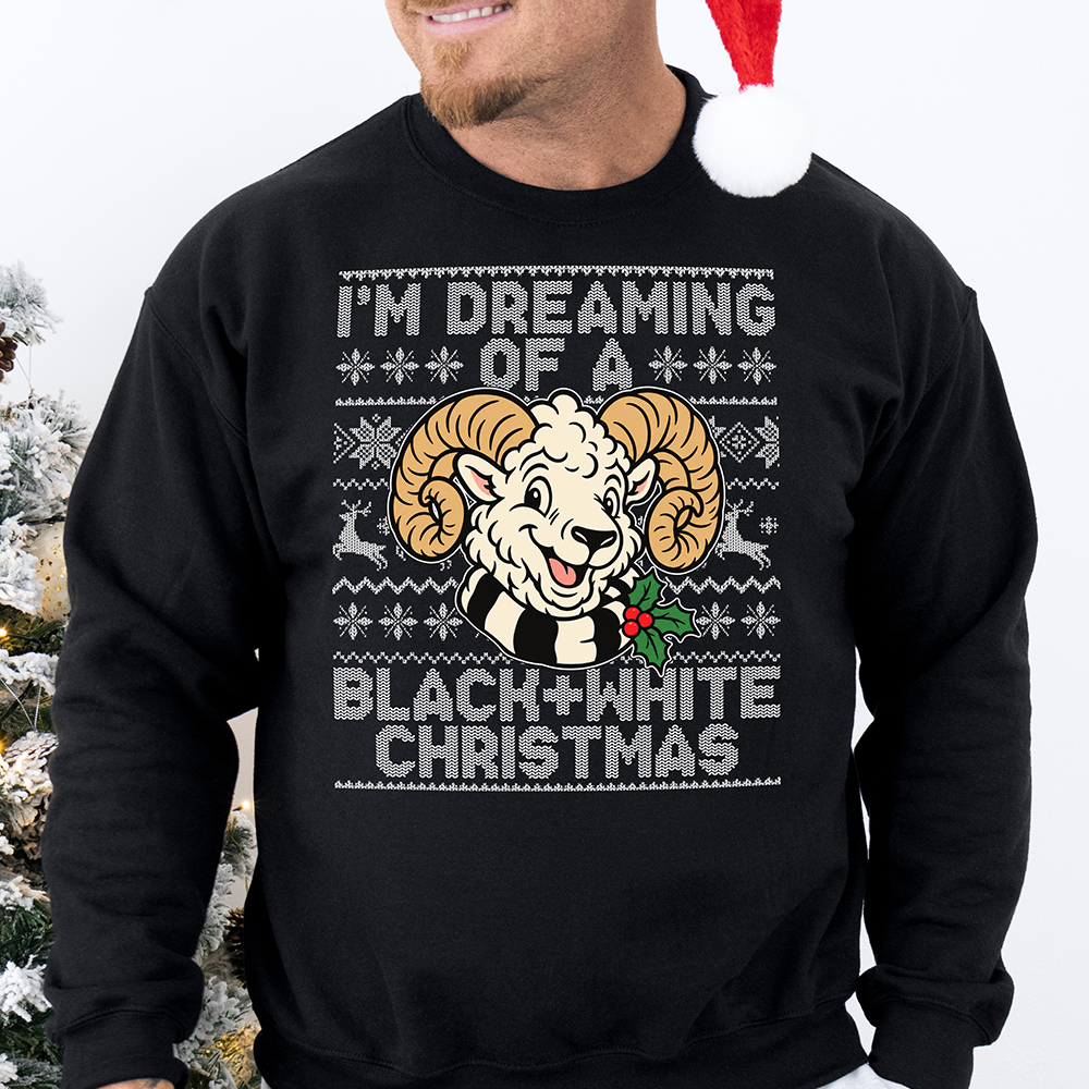 I'M DREAMING OF A BLACK & WHITE CHRISTMAS