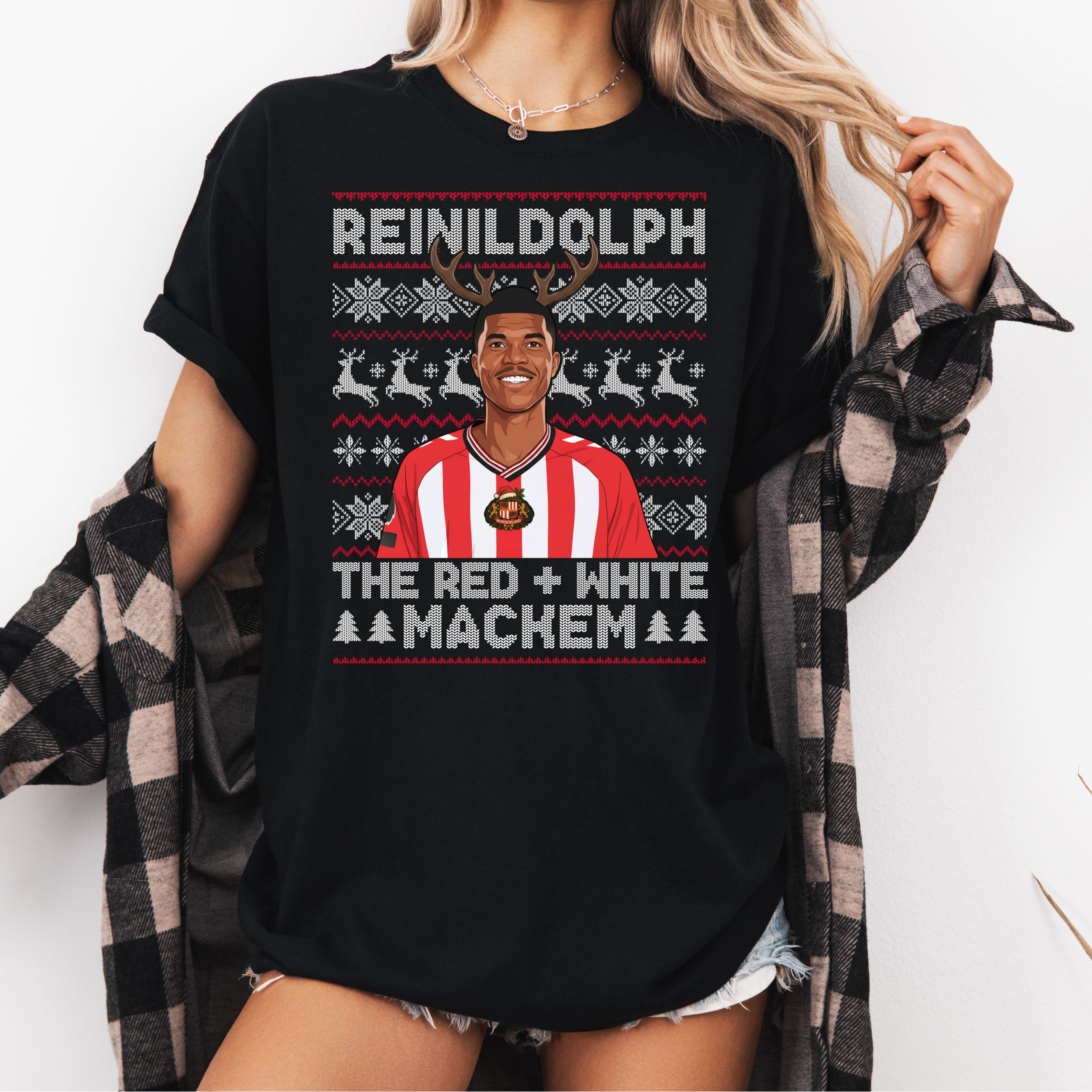 REINILDOLPH THE RED + WHITE MACKEM