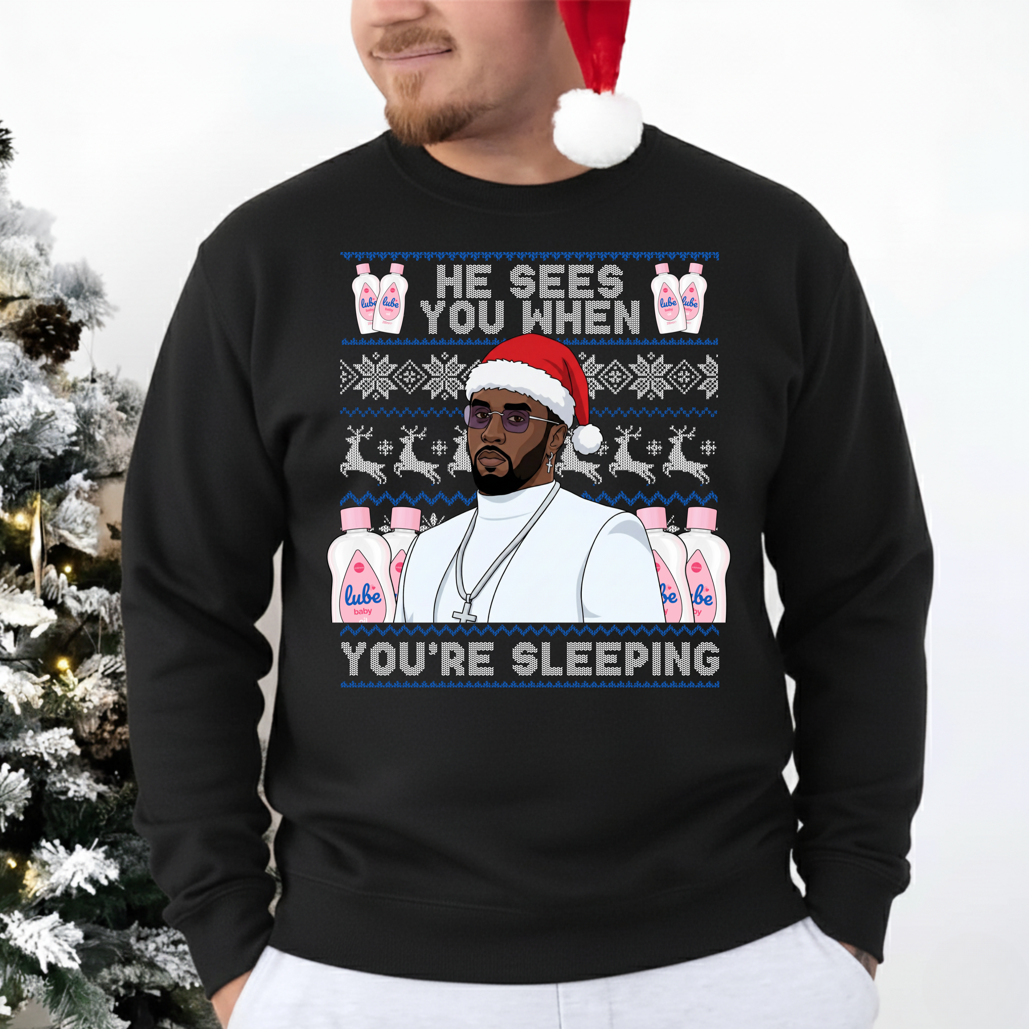 HE SEES YOU WHEN YOU'RE SLEEPING