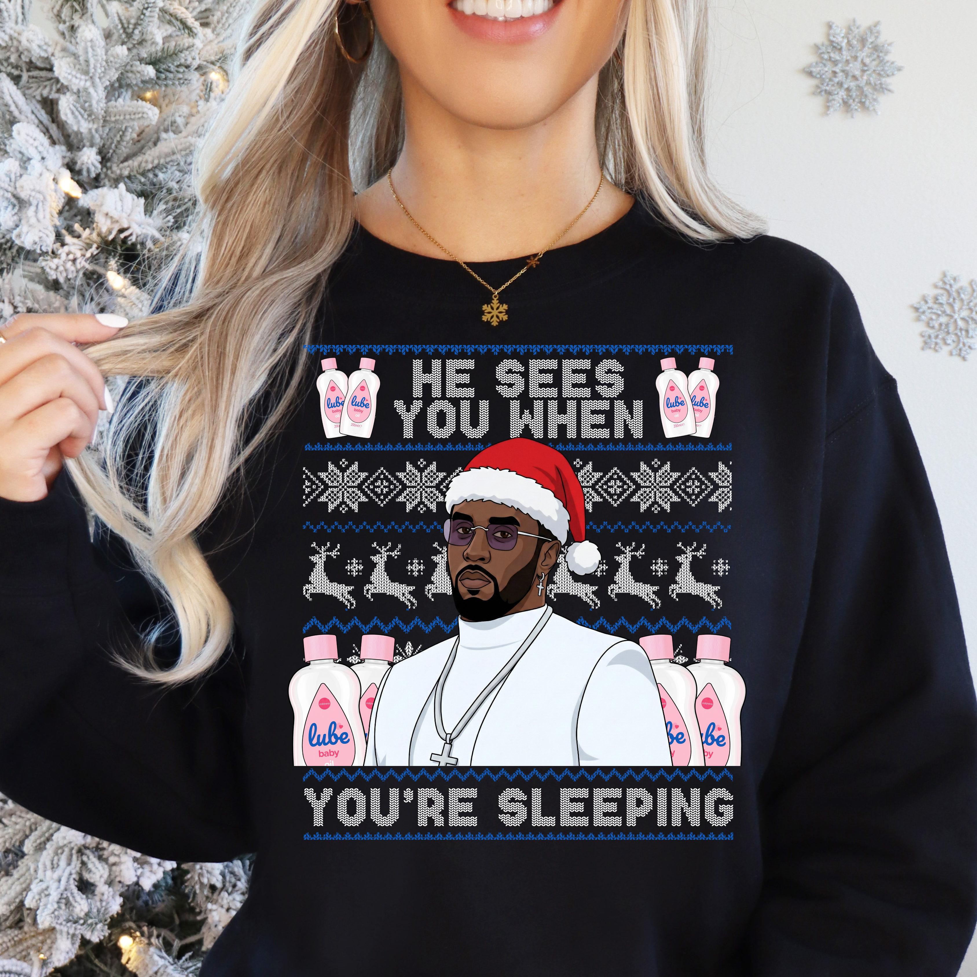 HE SEES YOU WHEN YOU'RE SLEEPING