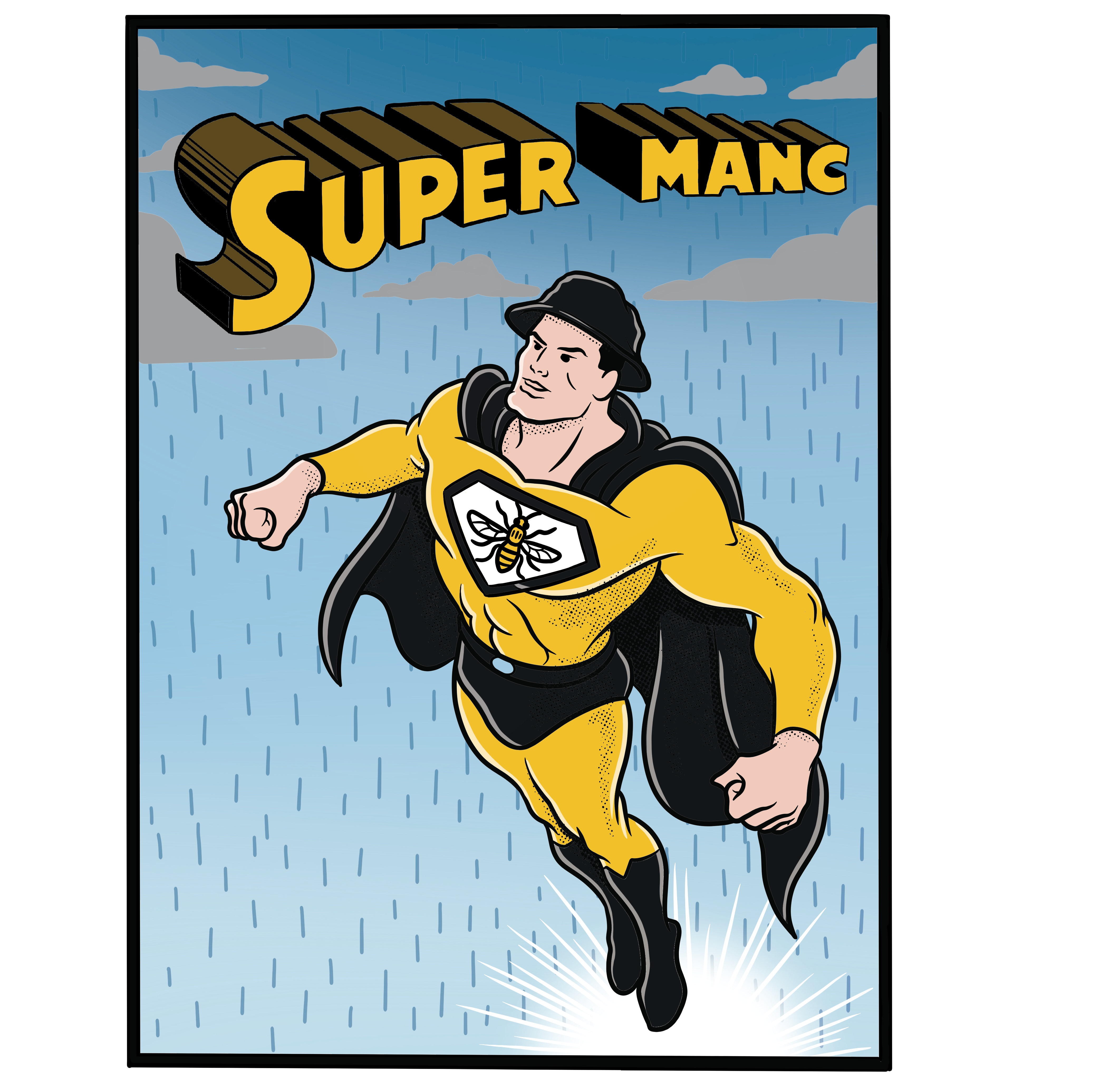 SUPER MANC T Shirt