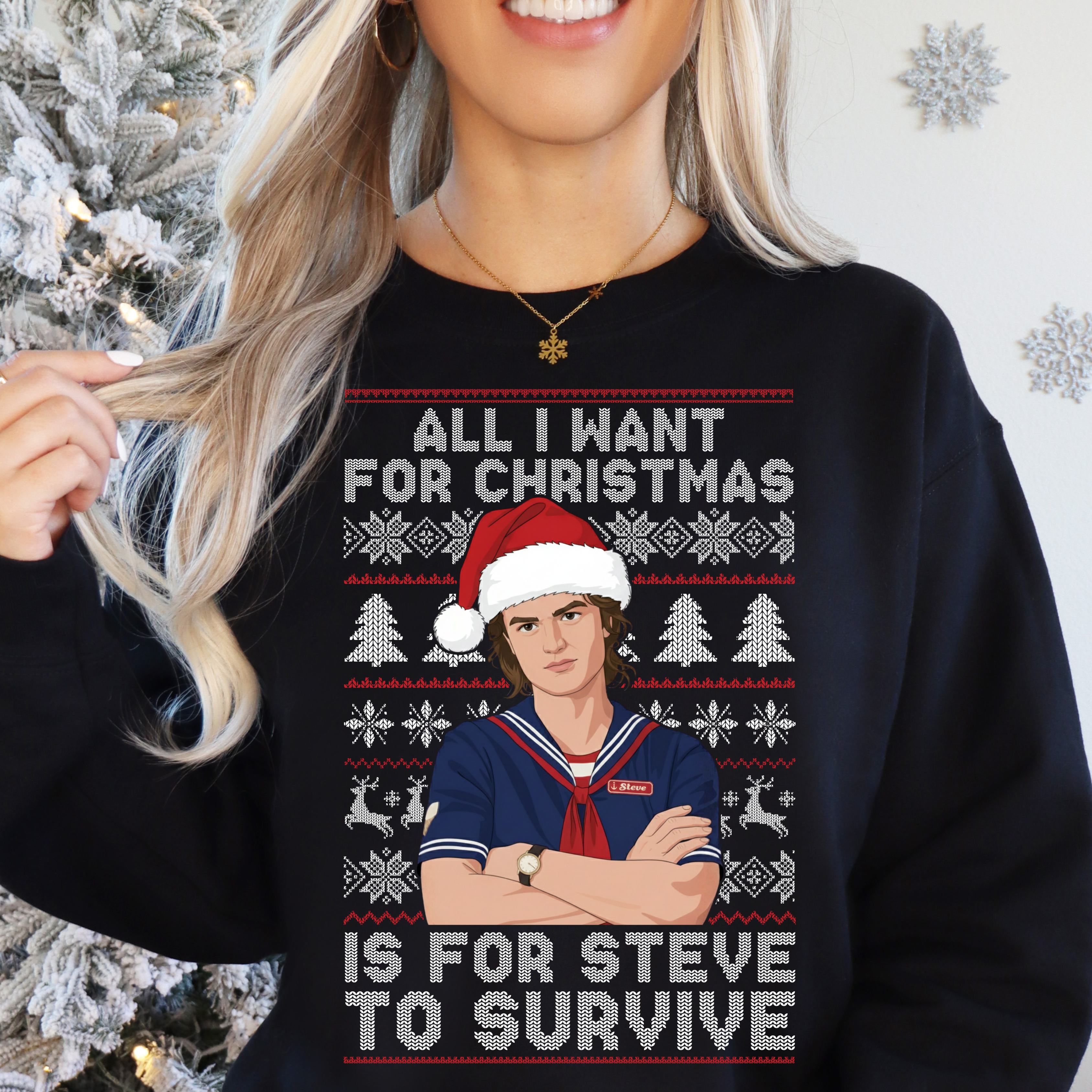 ALL I WANT FOR CHRISTMAS IS FOR STEVE TO SURVIVE