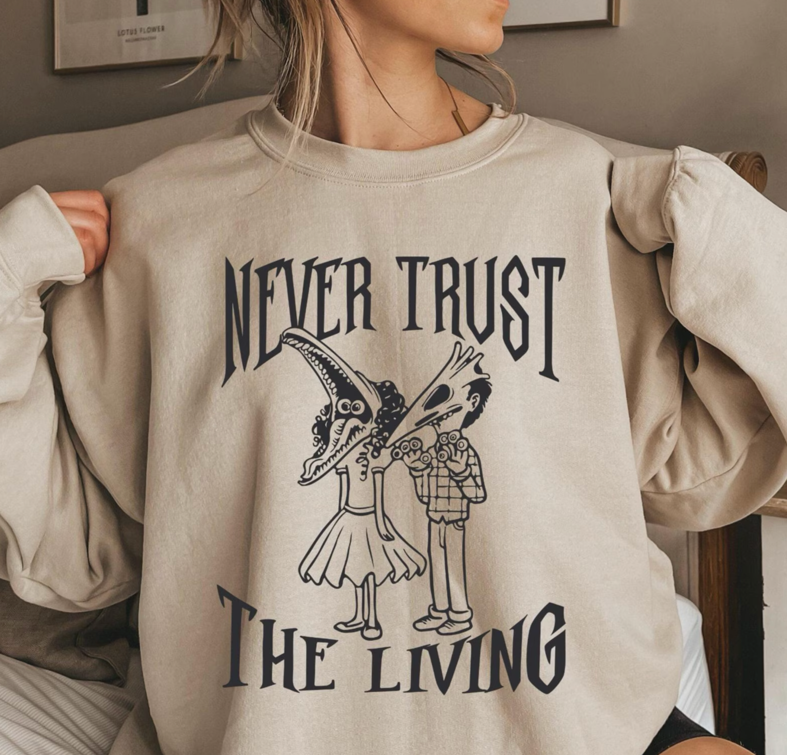 Never Trust The Living Sweater