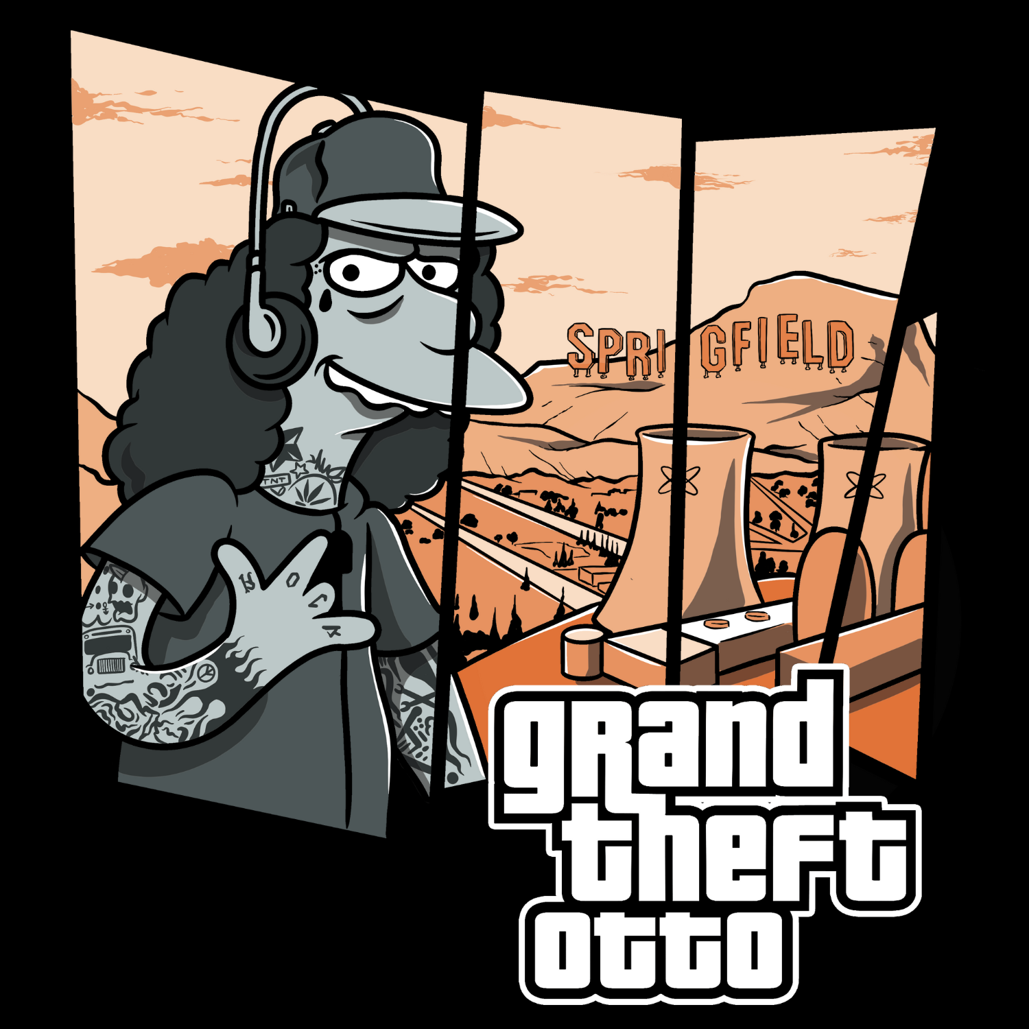 GRAND THEFT OTTO T Shirt