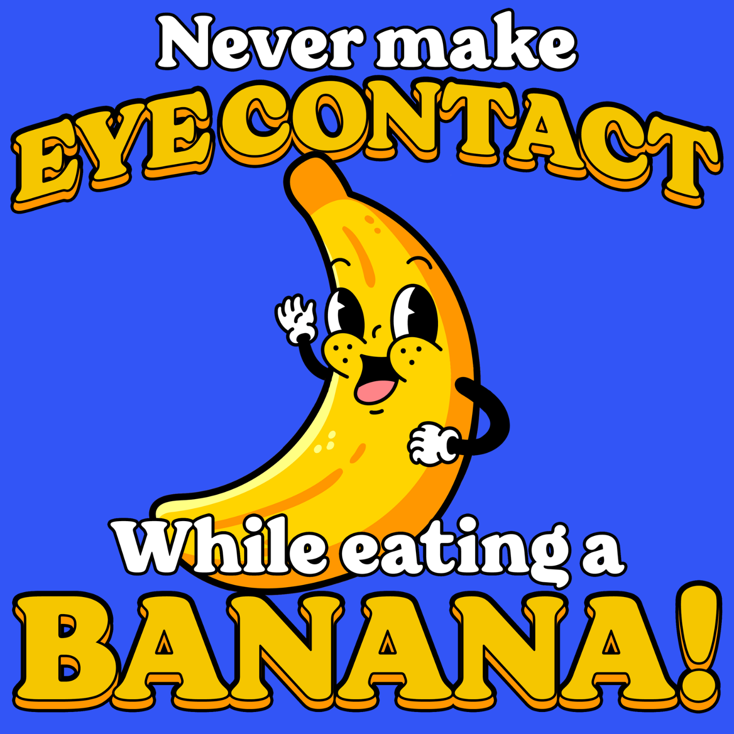 EATING BANANA T Shirt