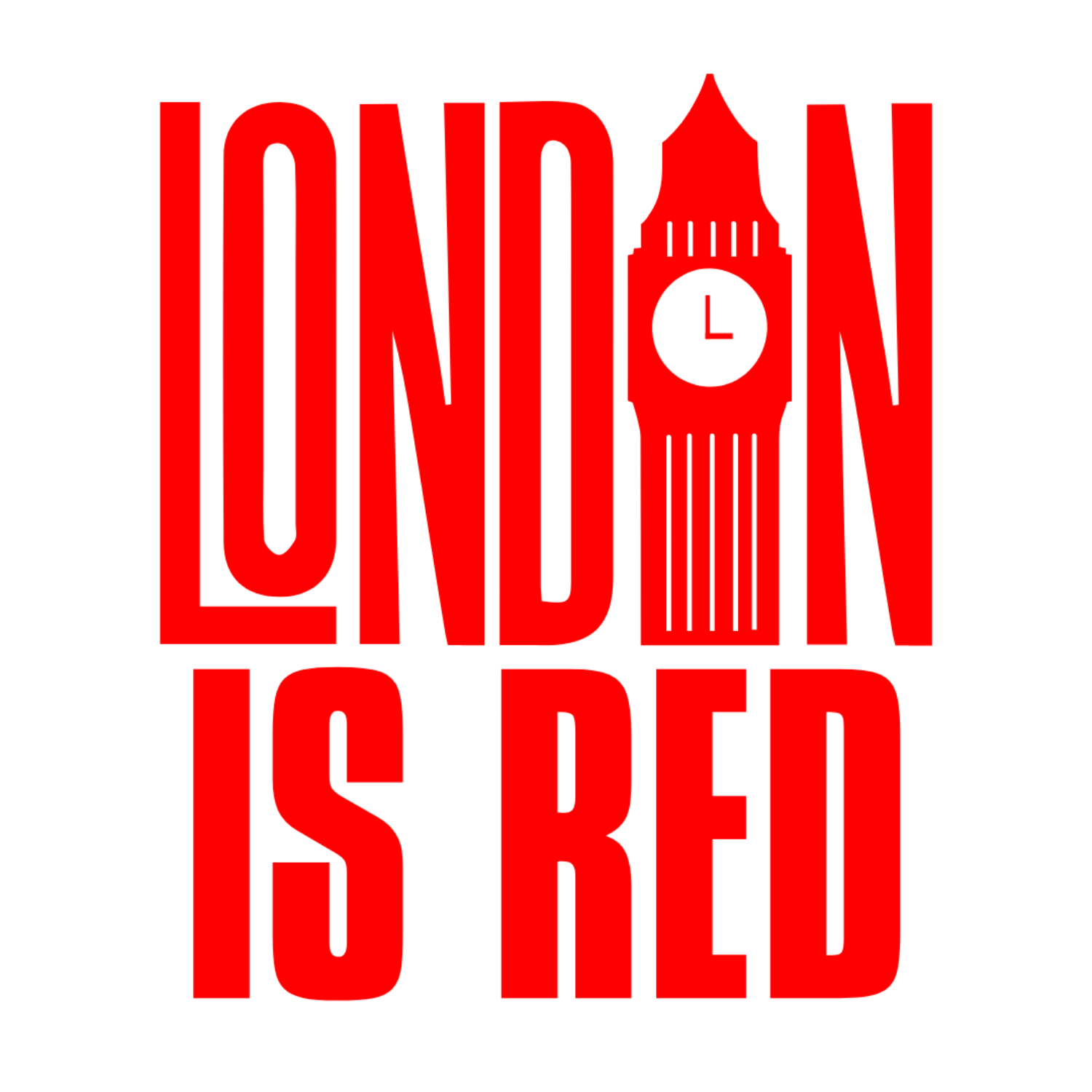 LONDON IS RED T Shirt