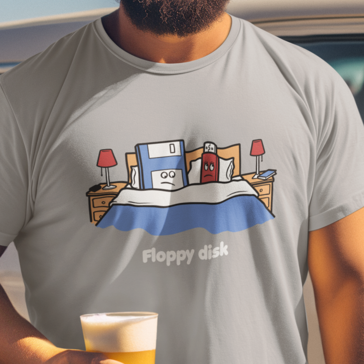 Floppy Disk T Shirt