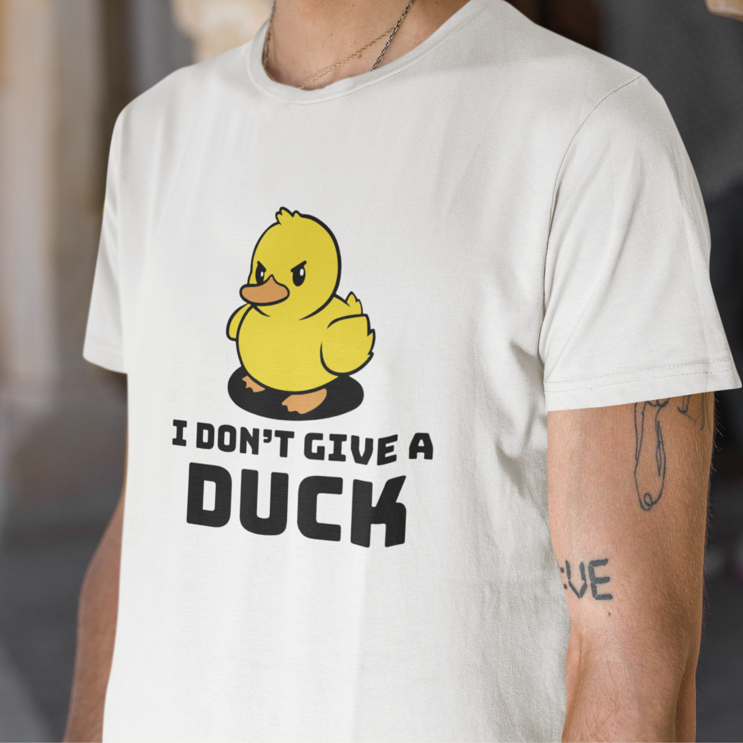 I Don't Give a Duck  T Shirt