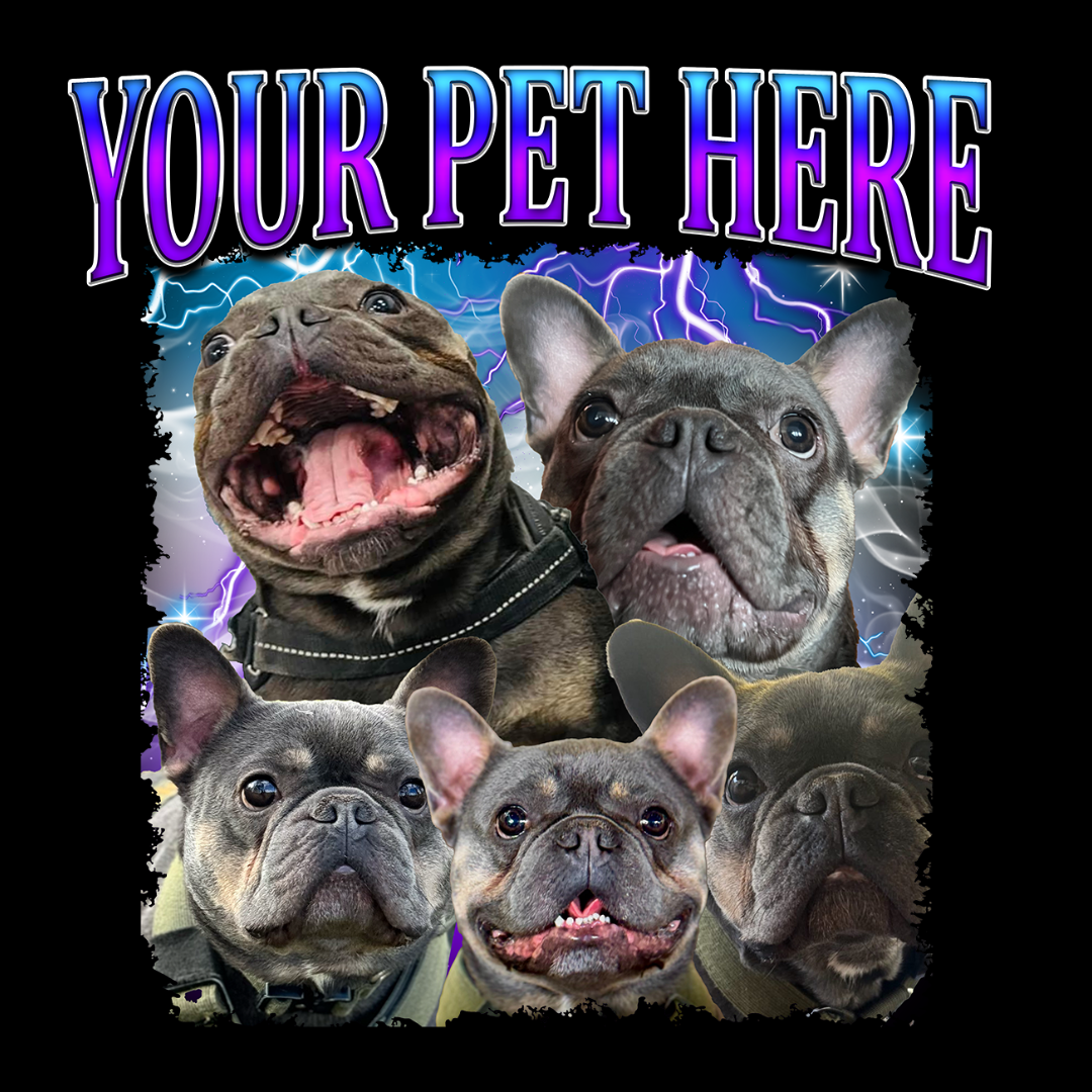 Create Your Own Custom Pet Bootleg T Shirt