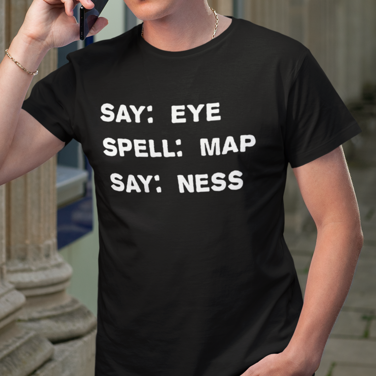 Eye Map Ness T Shirt