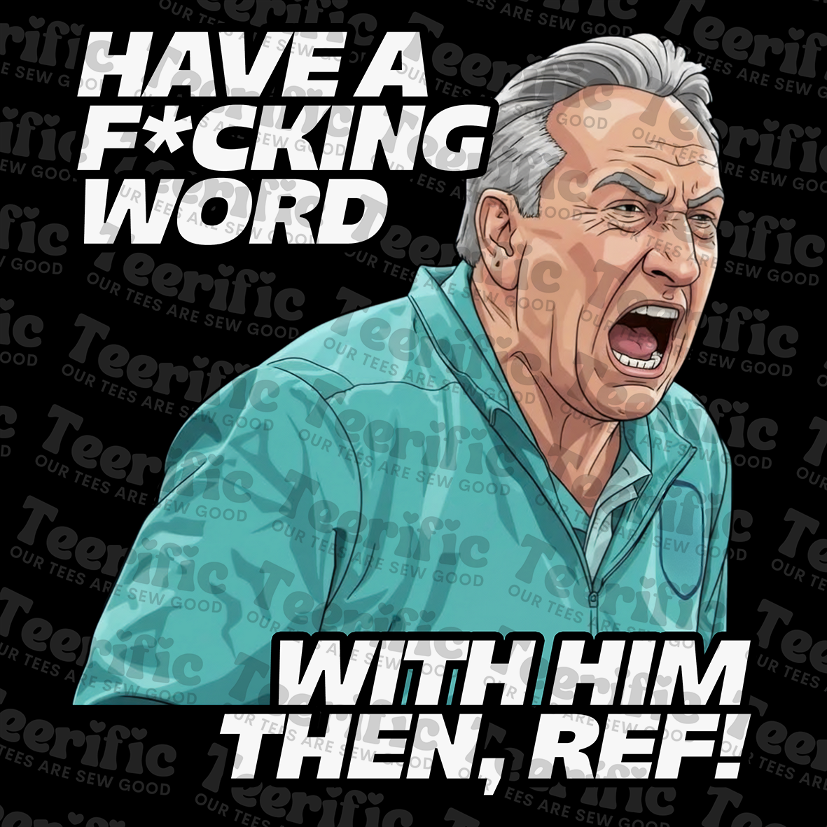 WARNOCK - HAVE A WORD WITH HIM THEN, REF!