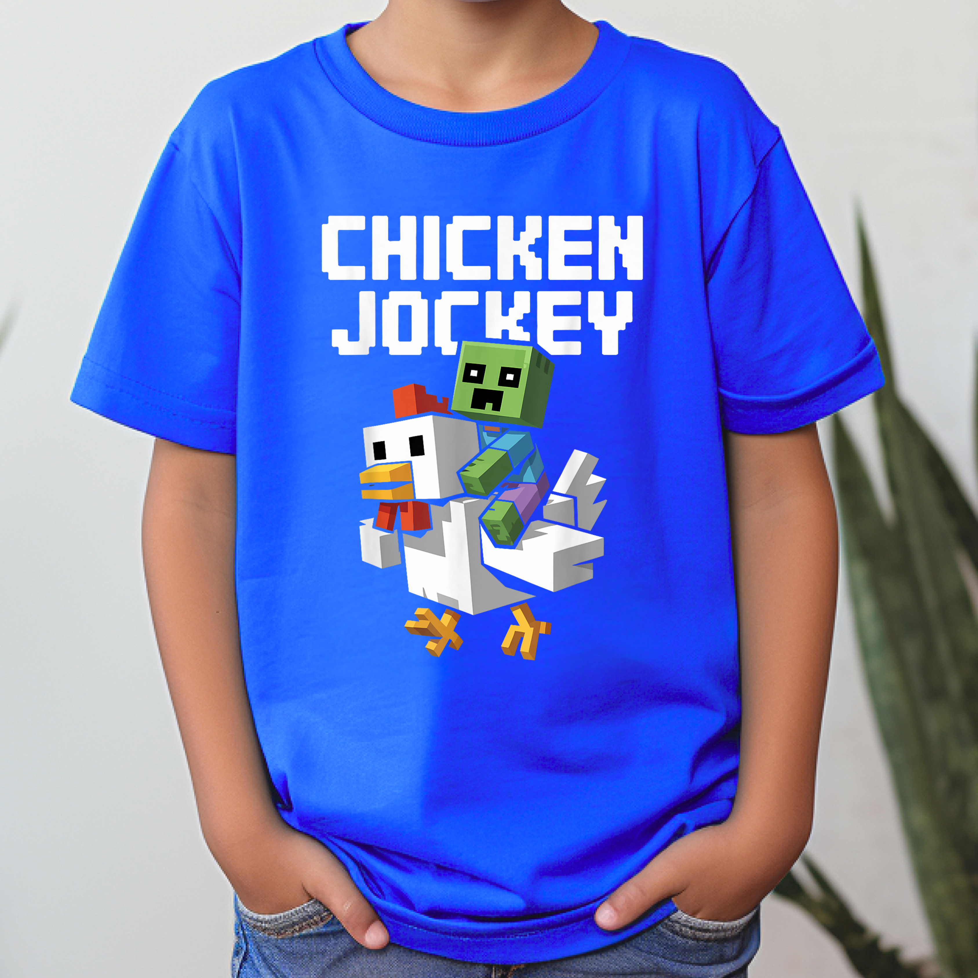 CHICKEN JOCKEY PIXEL