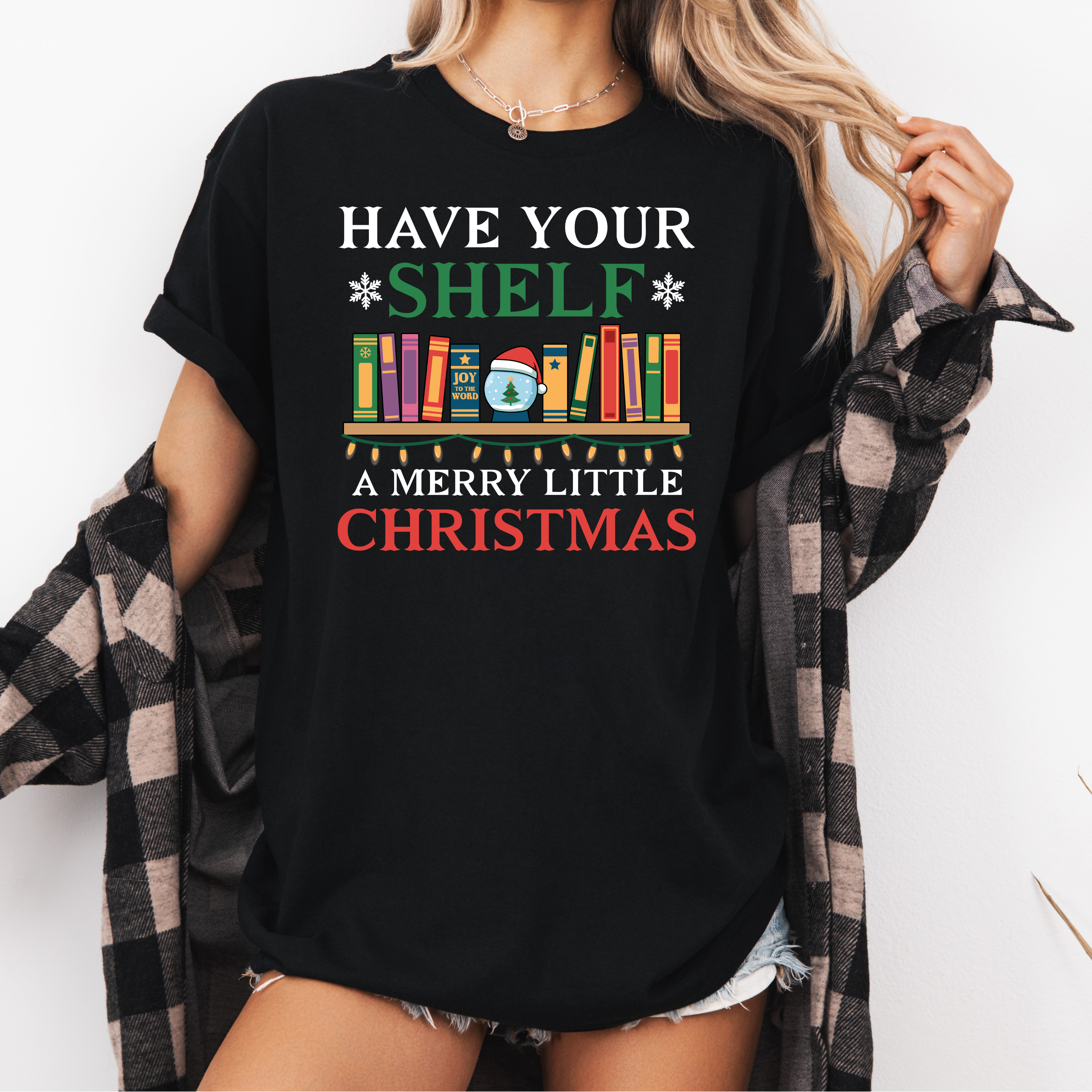 HAVE YOUR SHELF A MERRY LITTLE CHRISTMAS