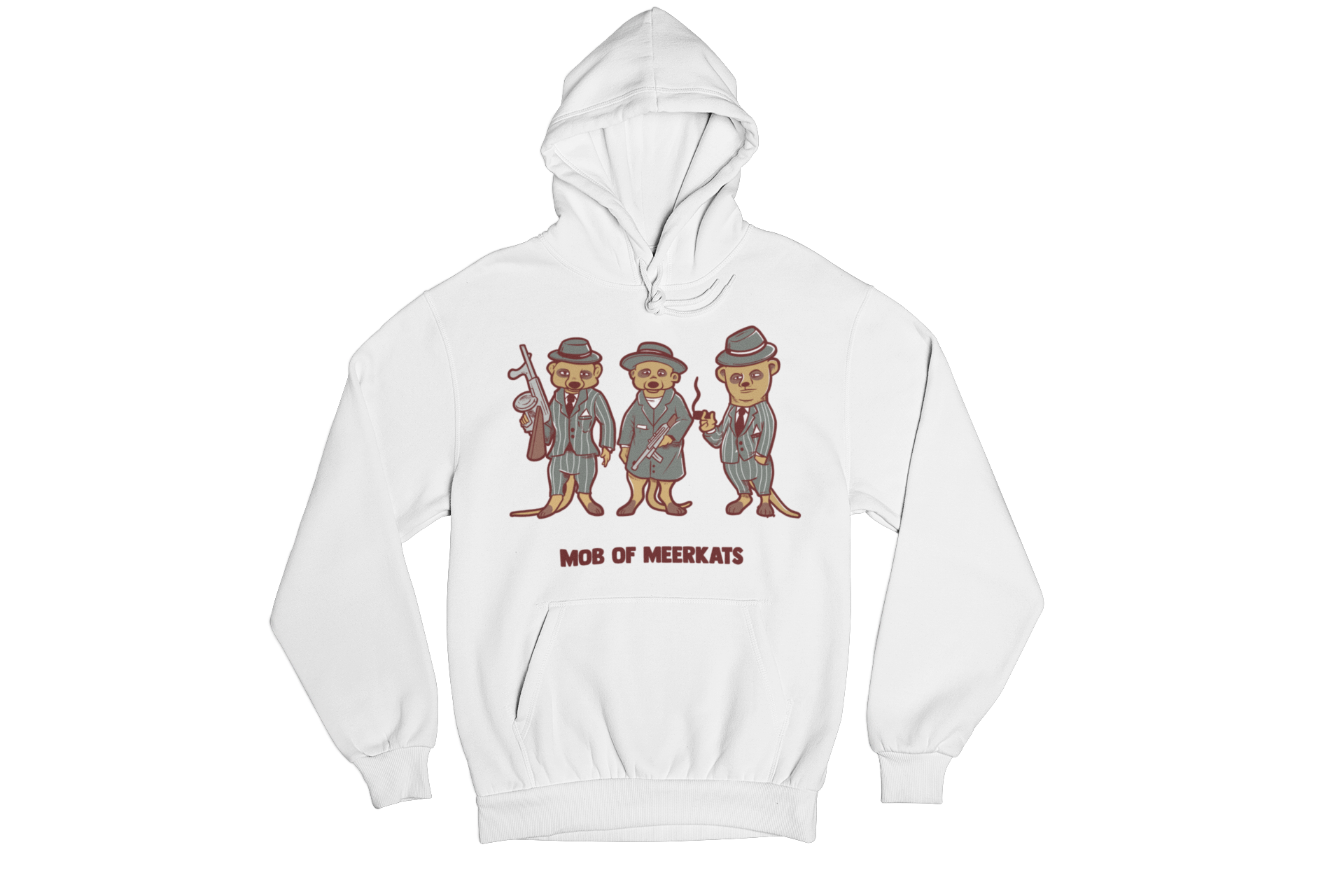 Mob Of Meerkats Kids Hoodie