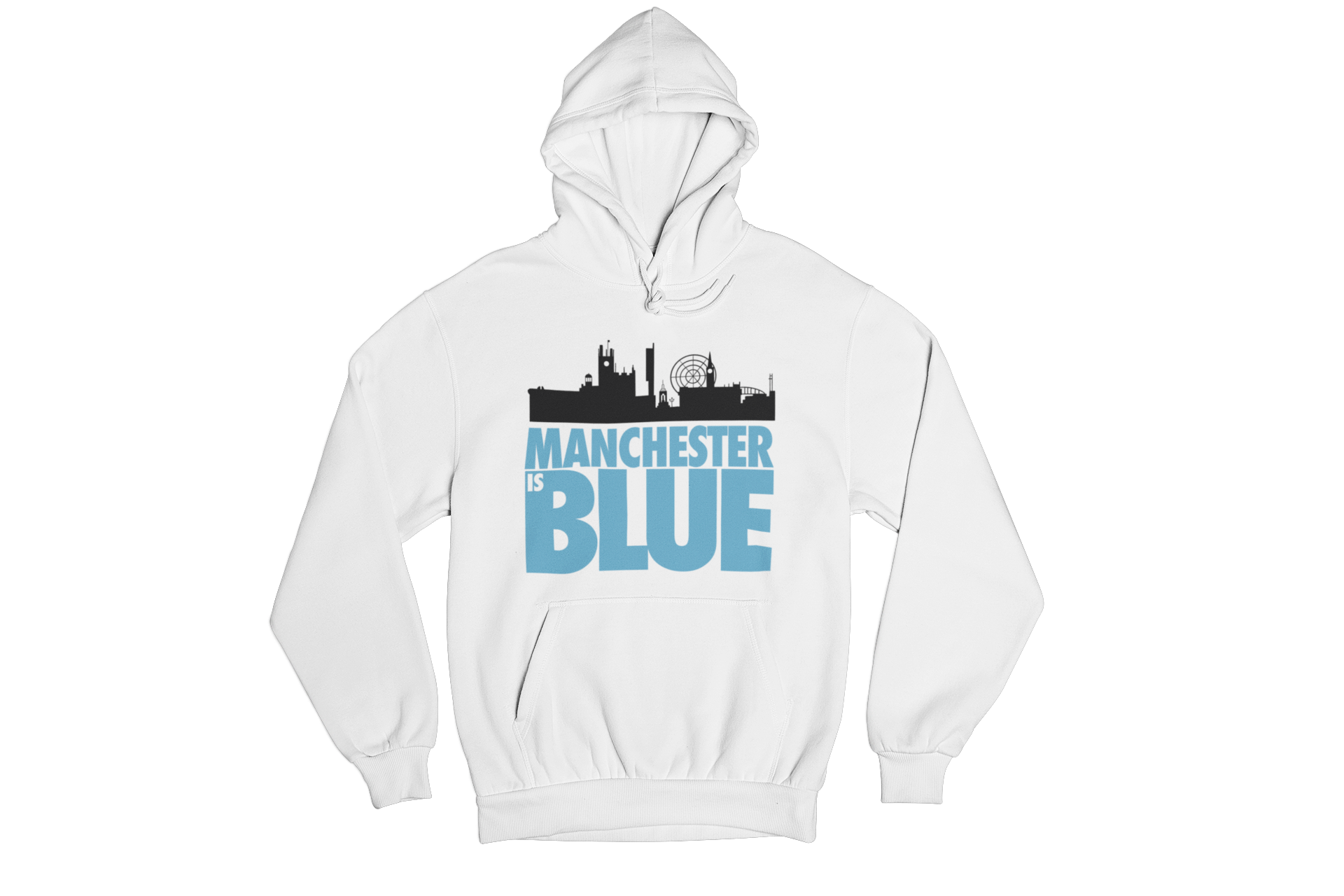 Manchester is Blue Hoodie