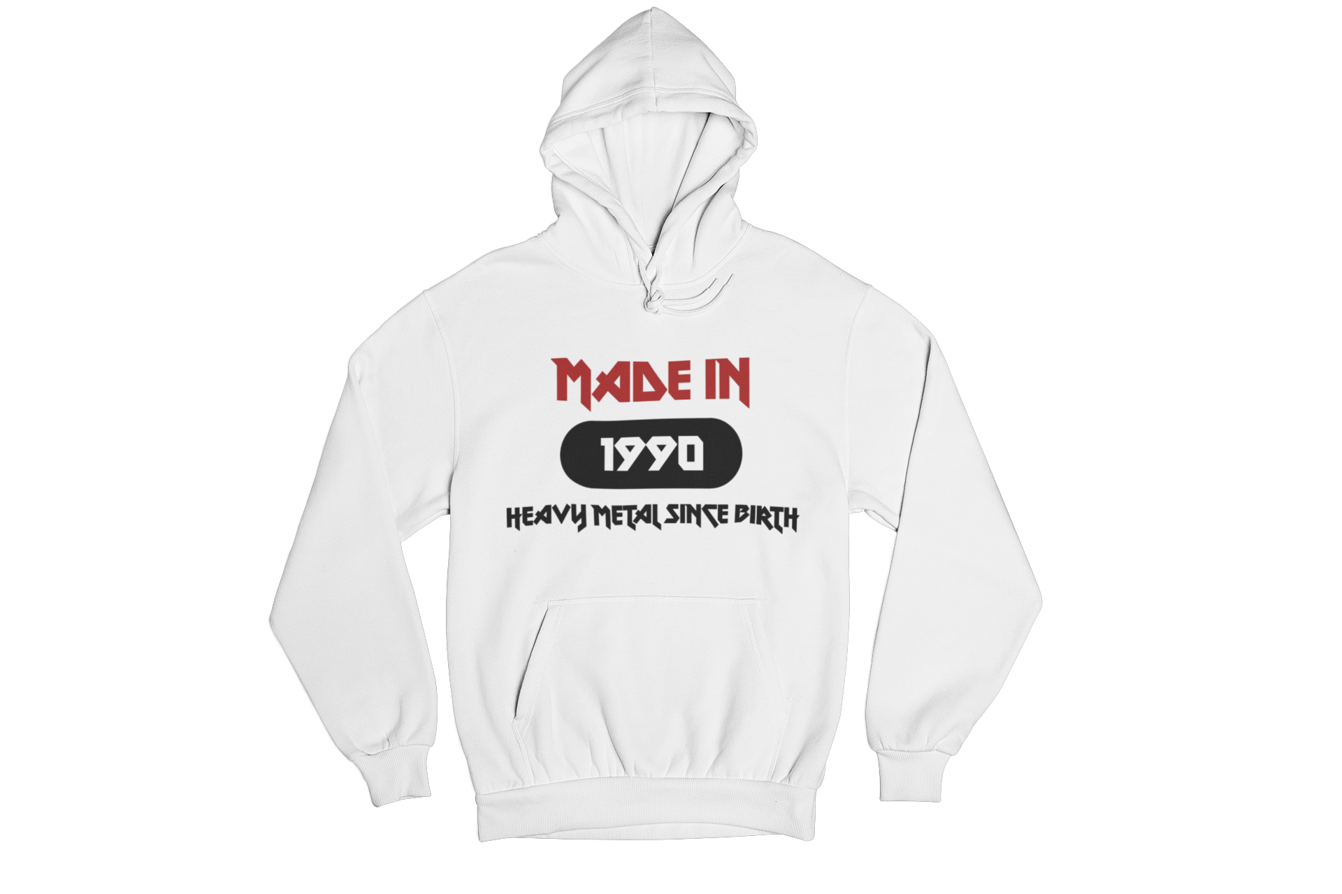 Made In 1990 - Heavy Metal Since Birth Hoodie