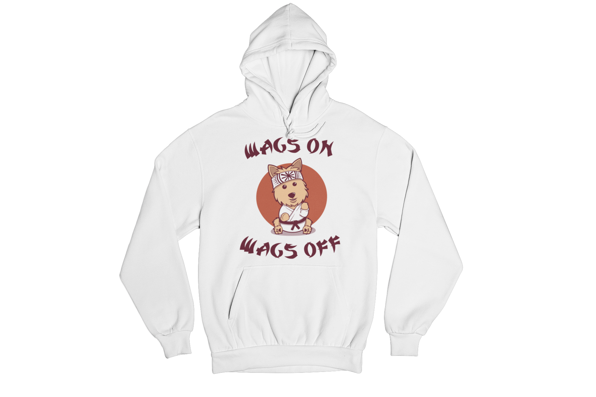 Wags On Wags Off Kids Hoodie