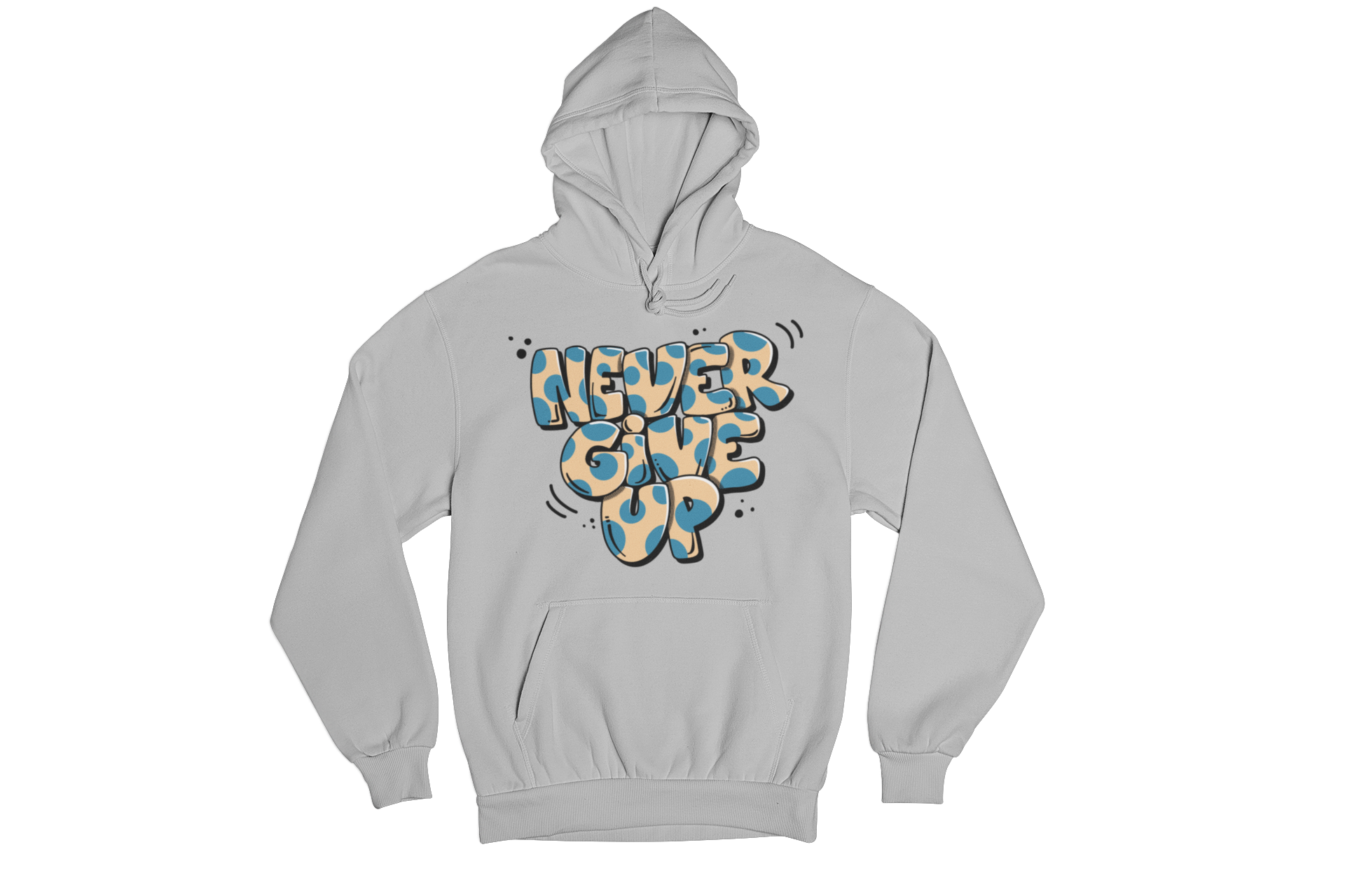 Never Give Up Kids Hoodie