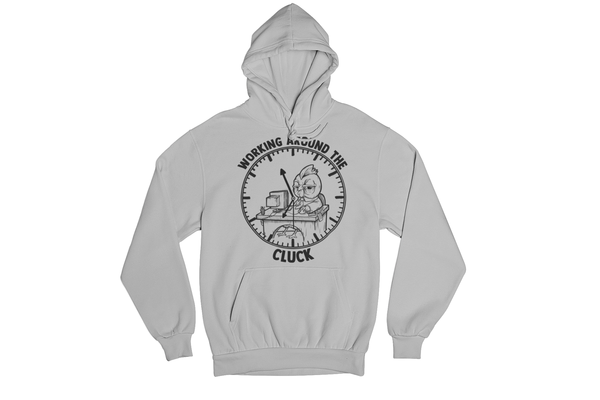 Working Around The Cluck Kids Hoodie