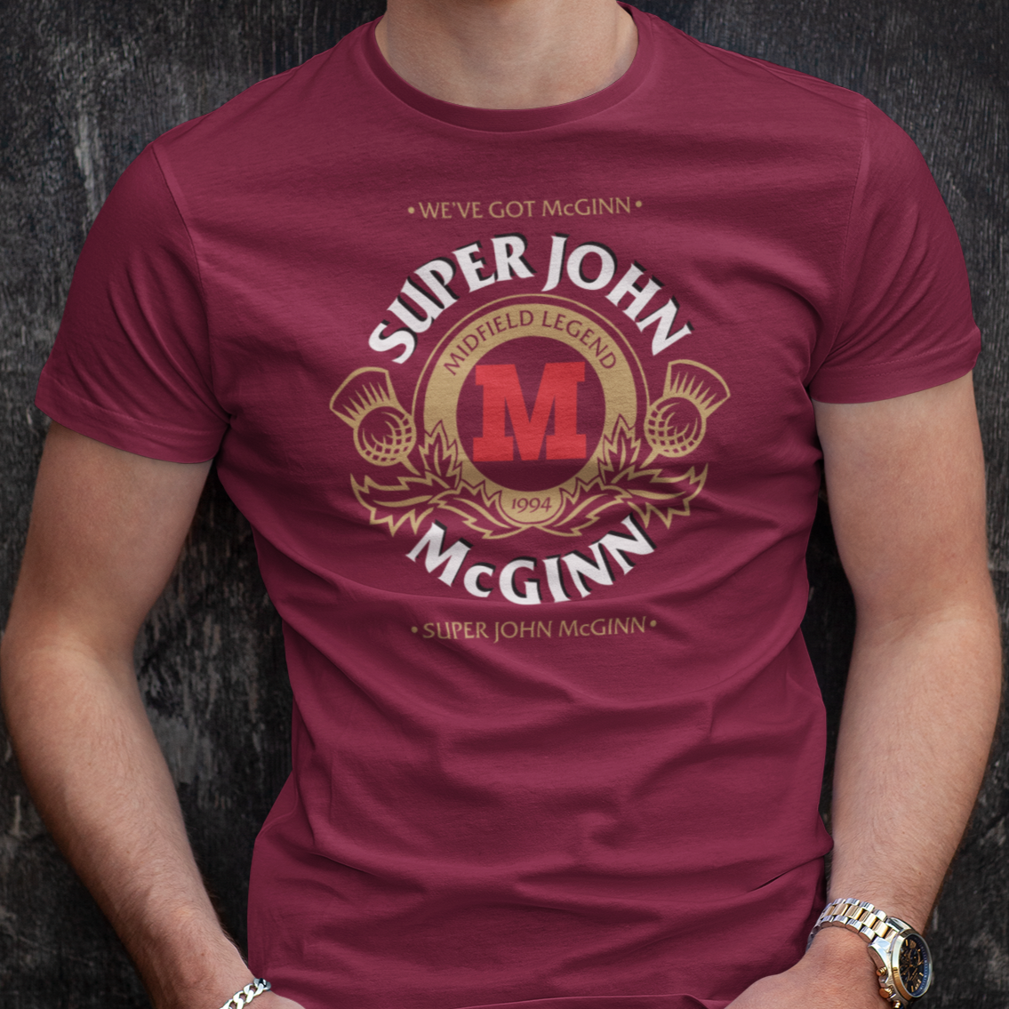 SUPER JOHN McGINN T Shirt