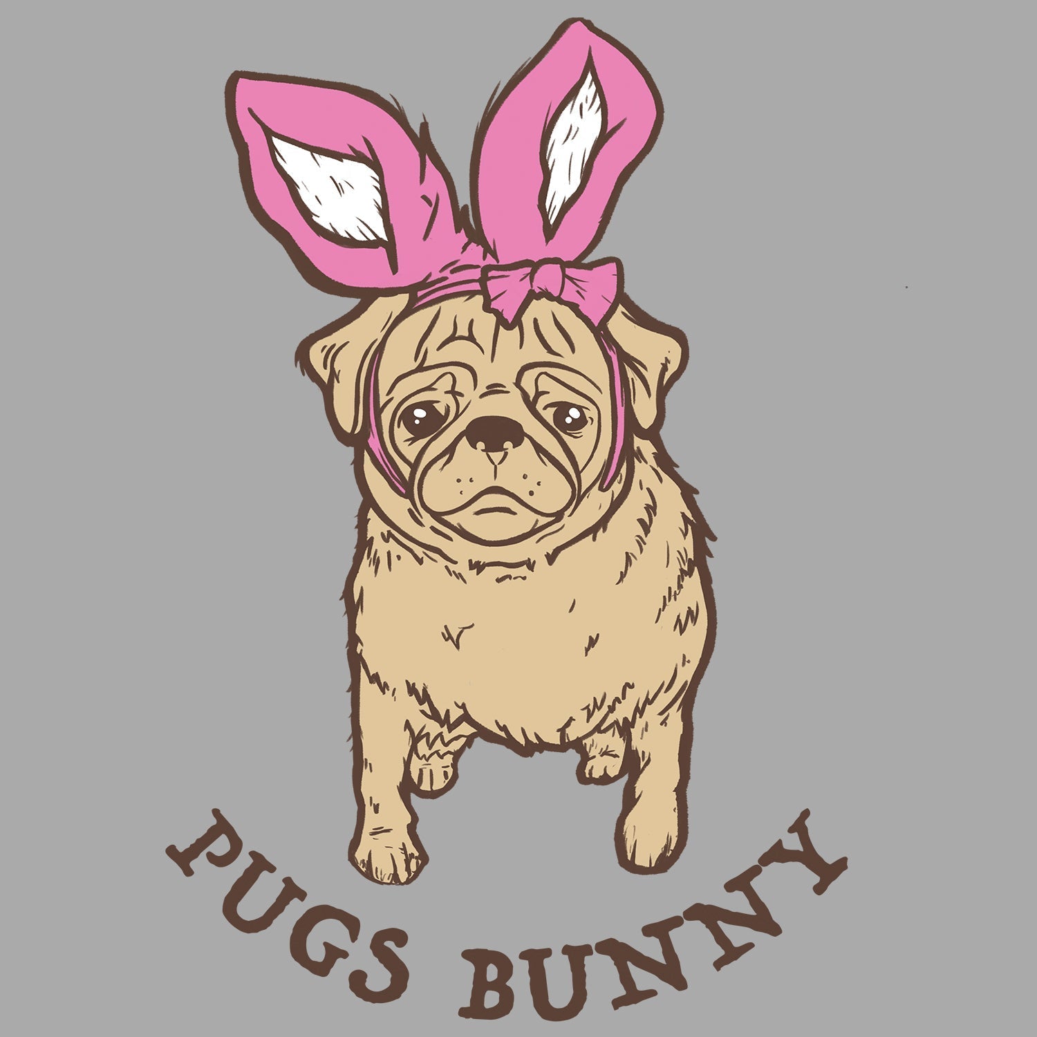 Pugs Bunny Kids Hoodie