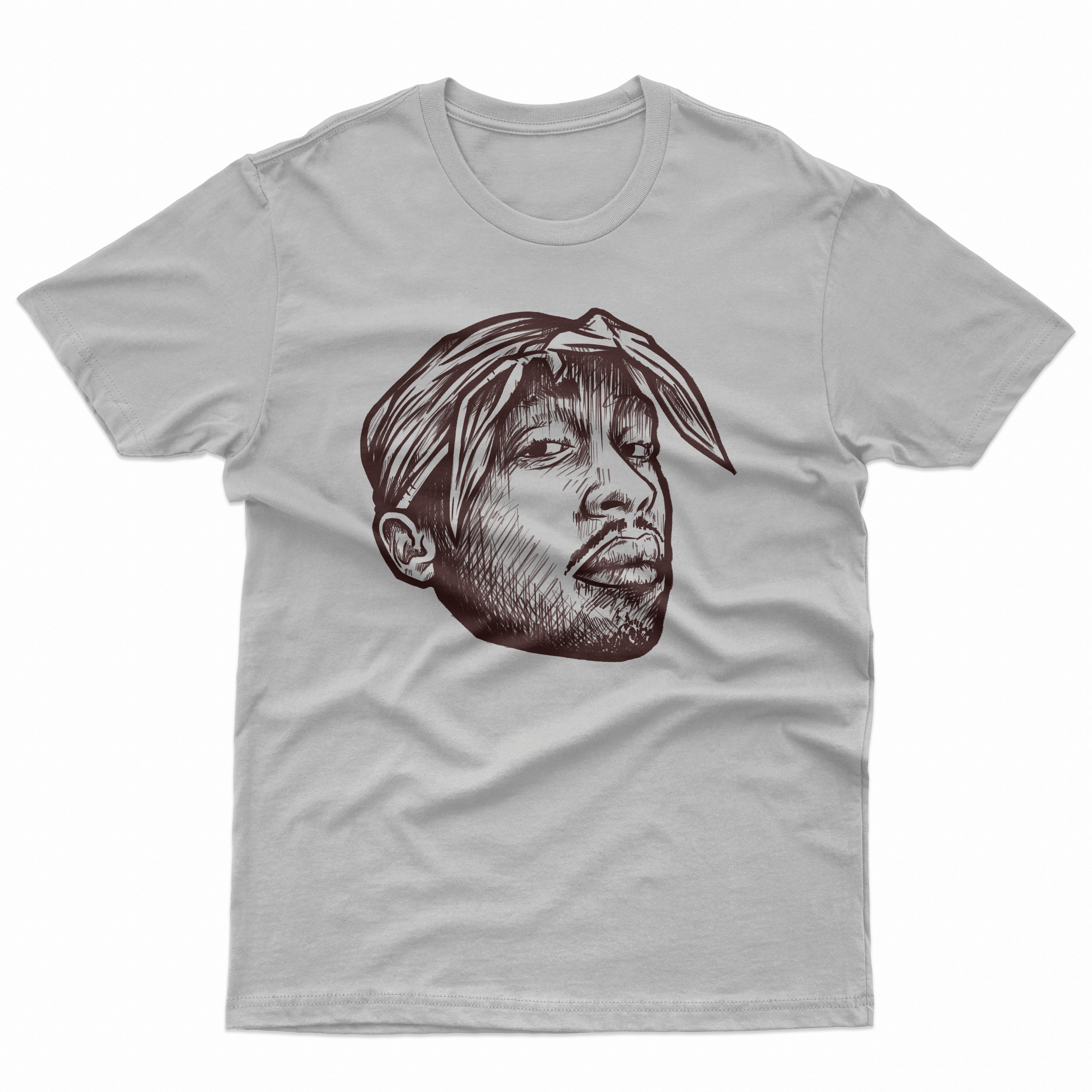 Tupac Inspired Art T Shirt