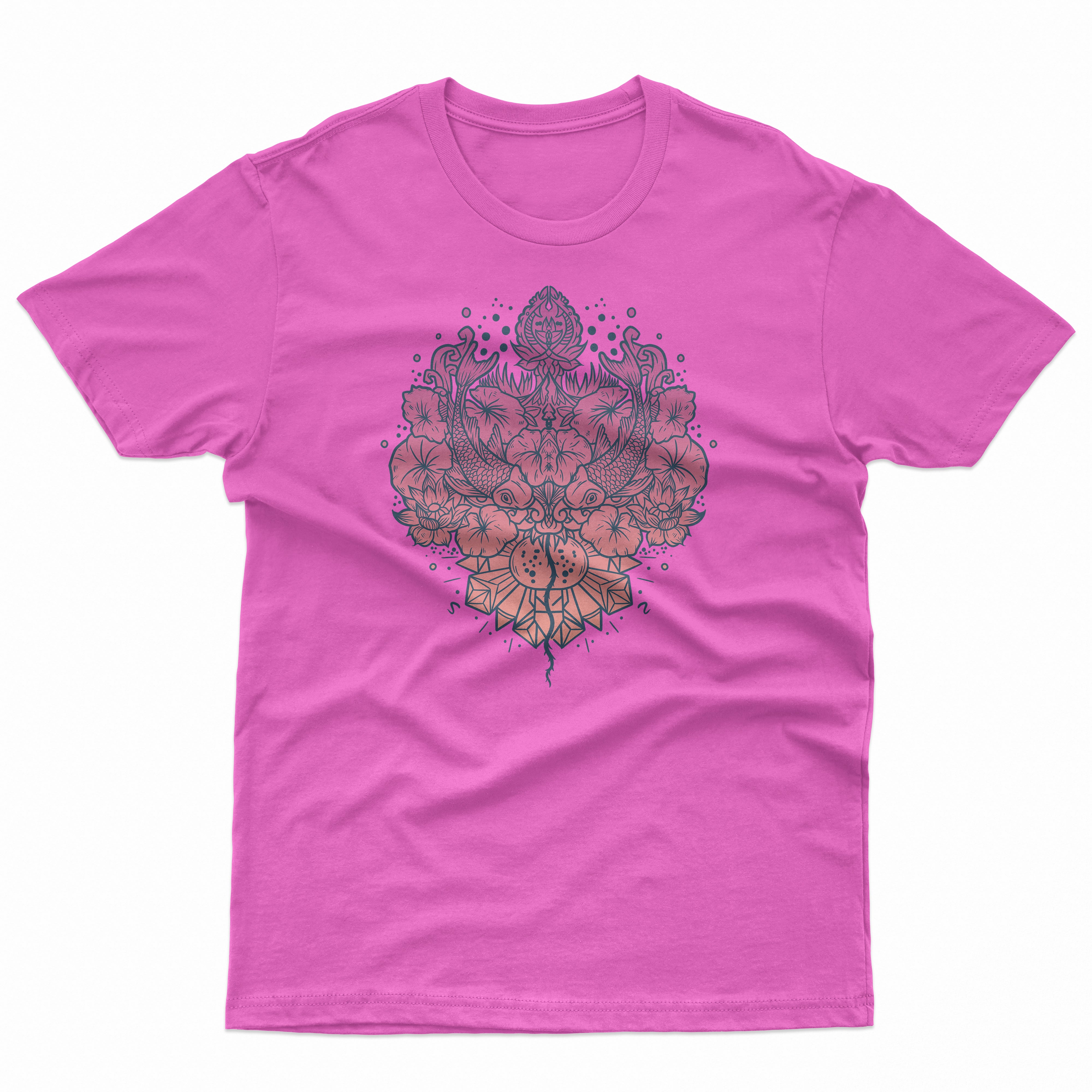 Fish Mandala Kids T Shirt