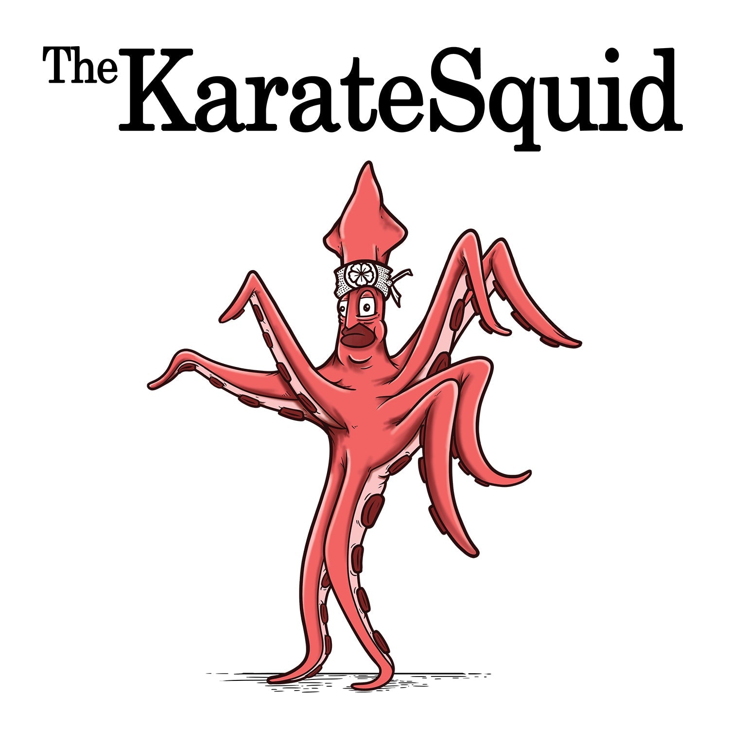 The Karate Squid Kids T Shirt